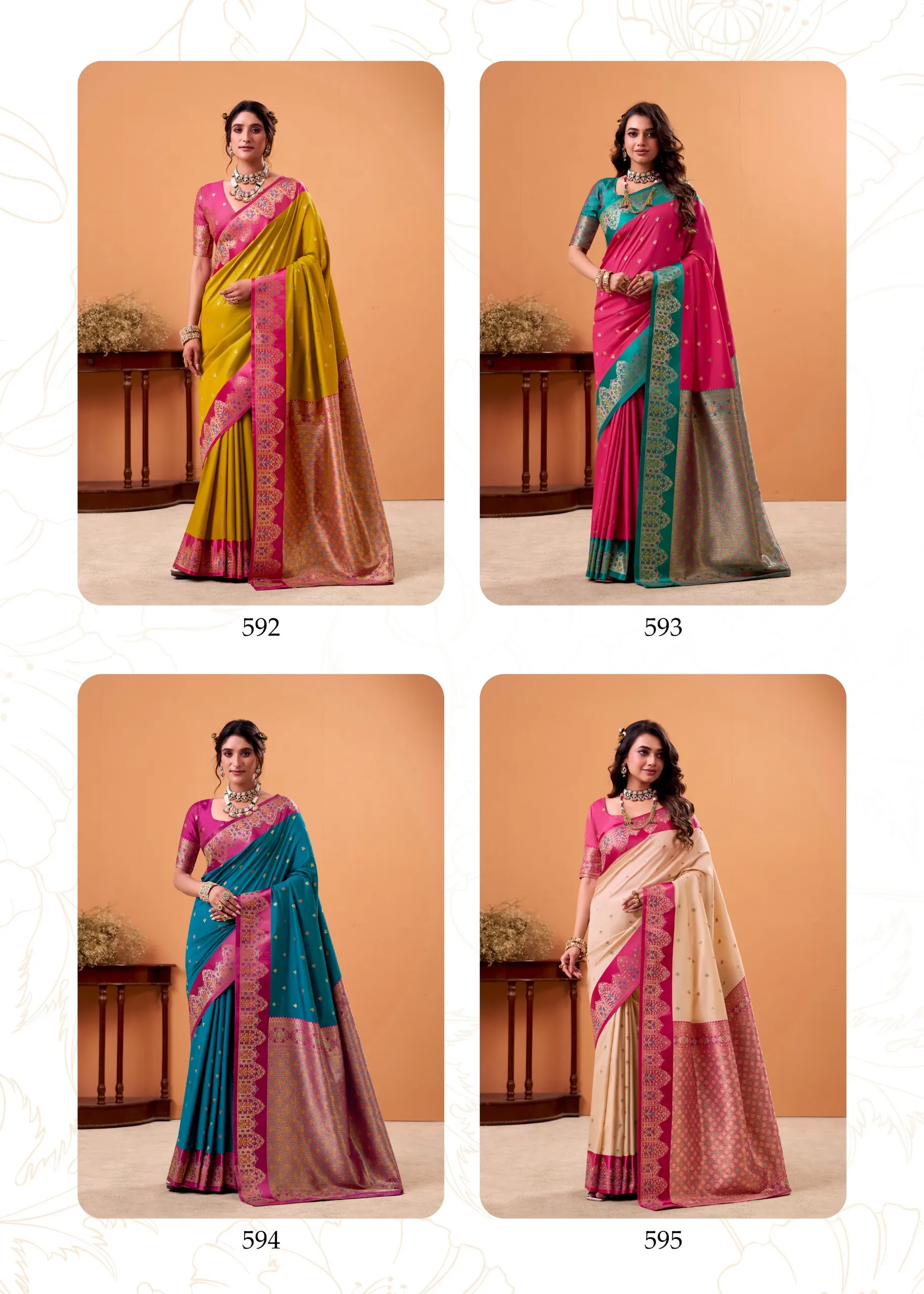 Festive Special Satin Silk Sarees