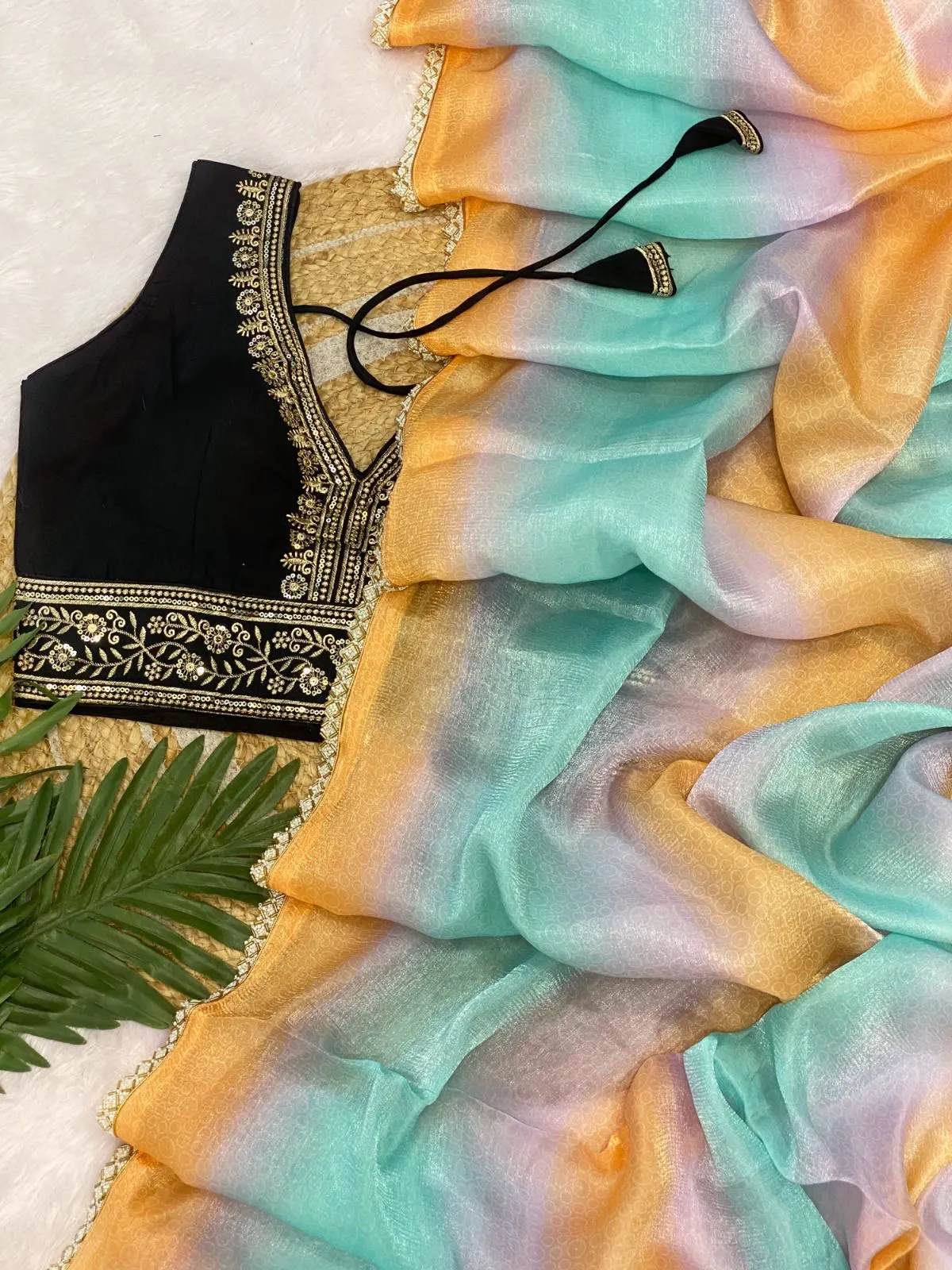 Festive Special Small Border Saree