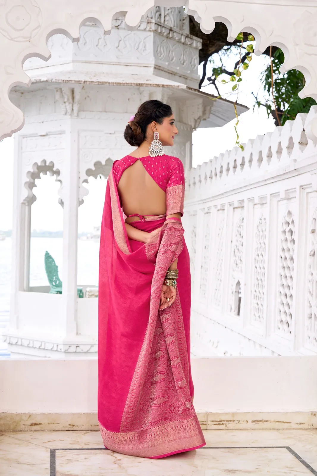 Festive Special Stylish Pallu Saree
