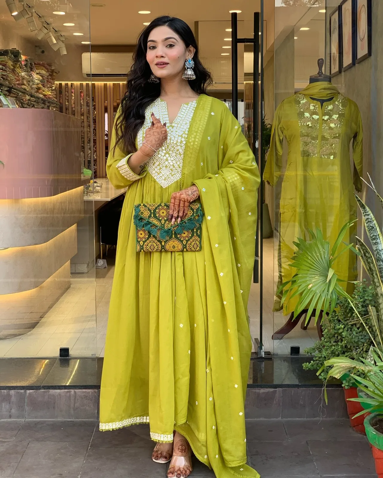 Festive Wear 3Piece Kurti Set