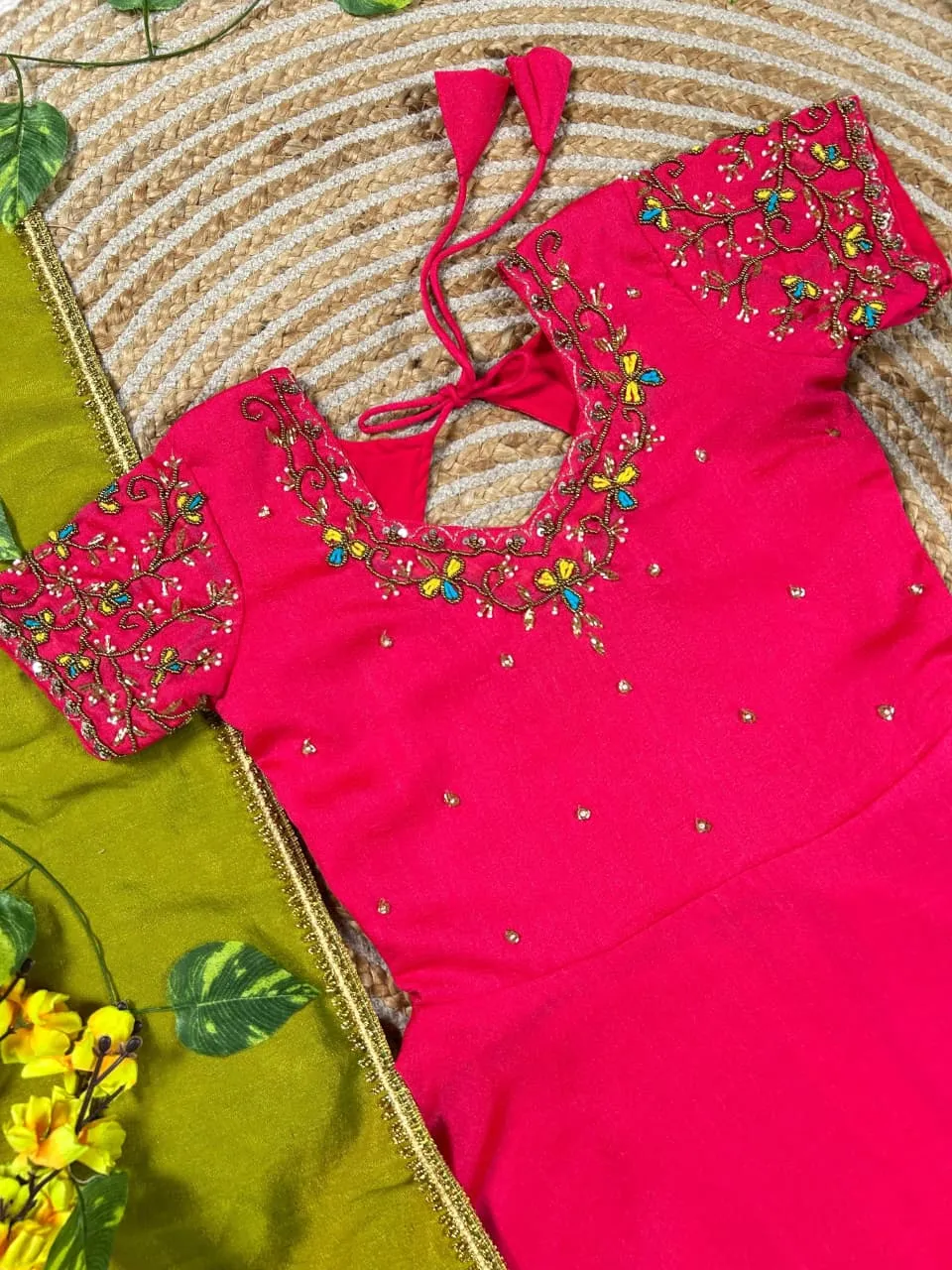 Festive Wear Handwork Kids Gown