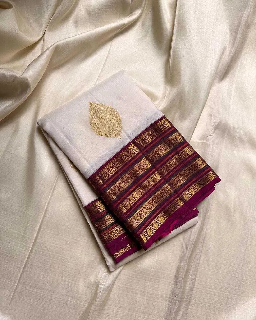 Festive Wear Litchi Silk Saree