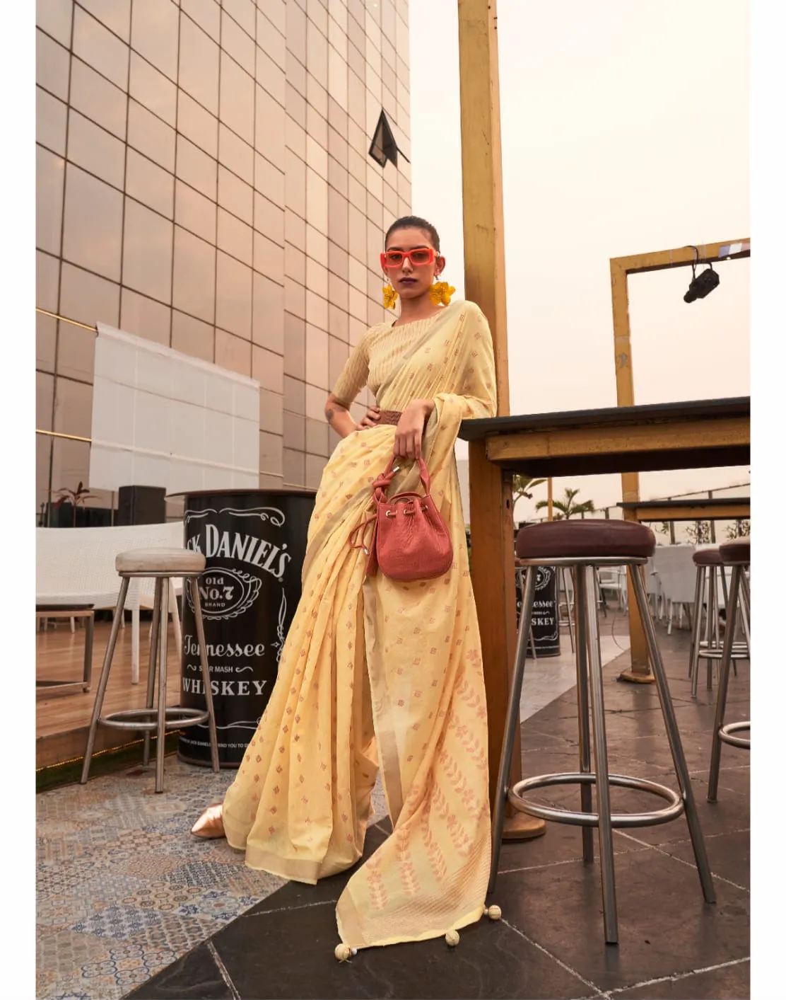 Festive Wear Pastel Color Silk Sarees