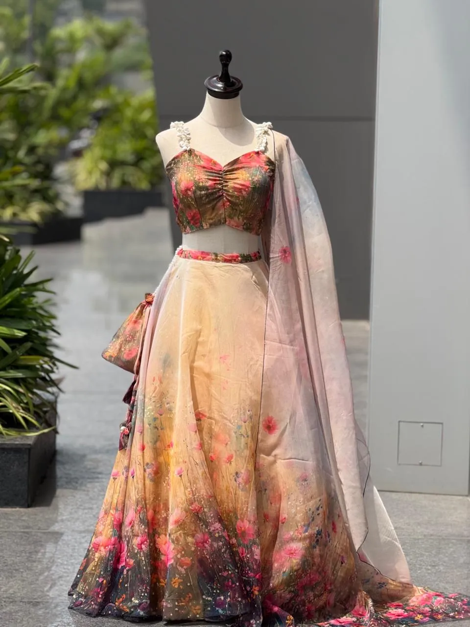 Haldi Ceremony Special Readymade Fancy Lehenga