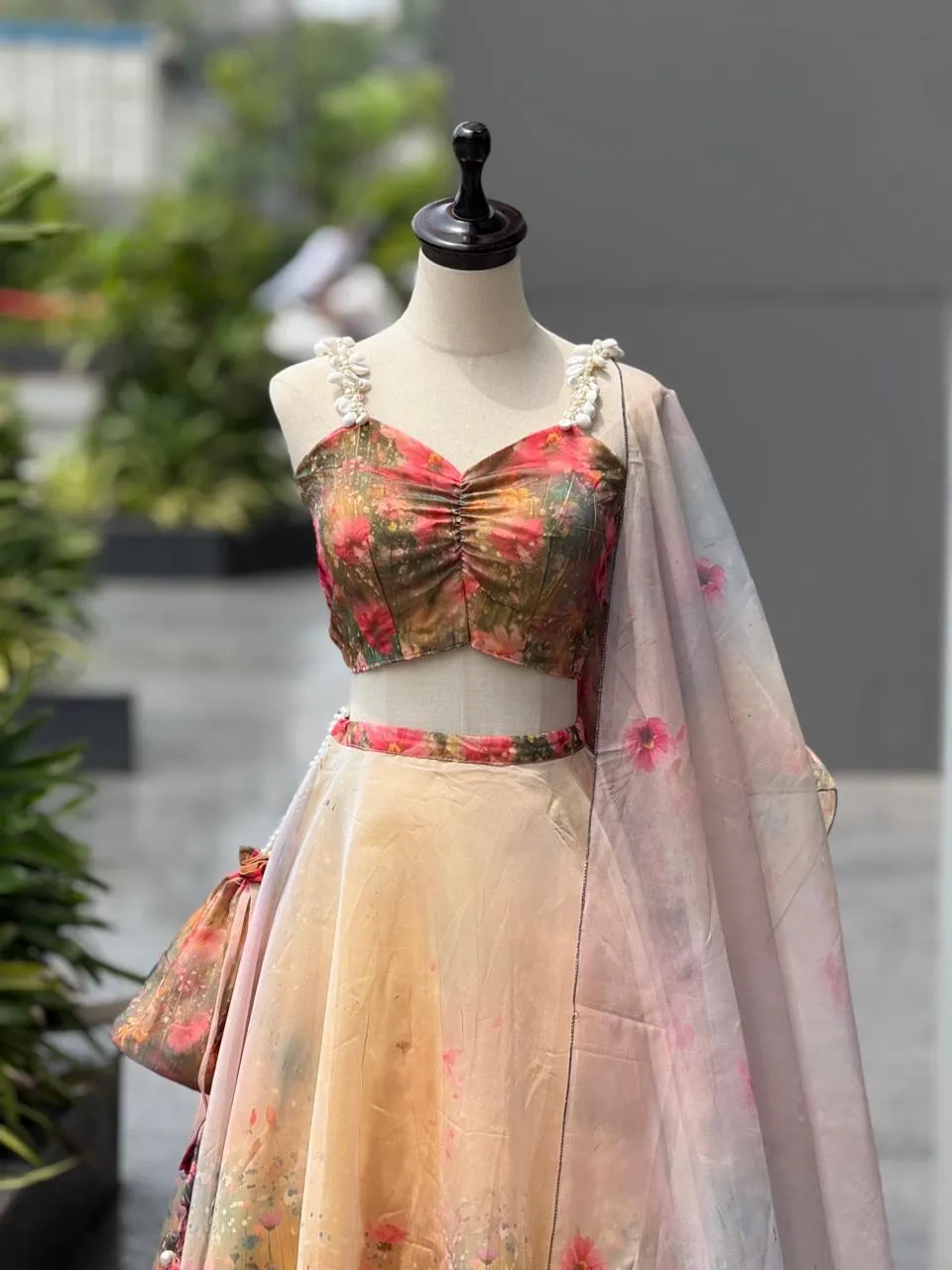 Haldi Ceremony Special Readymade Fancy Lehenga