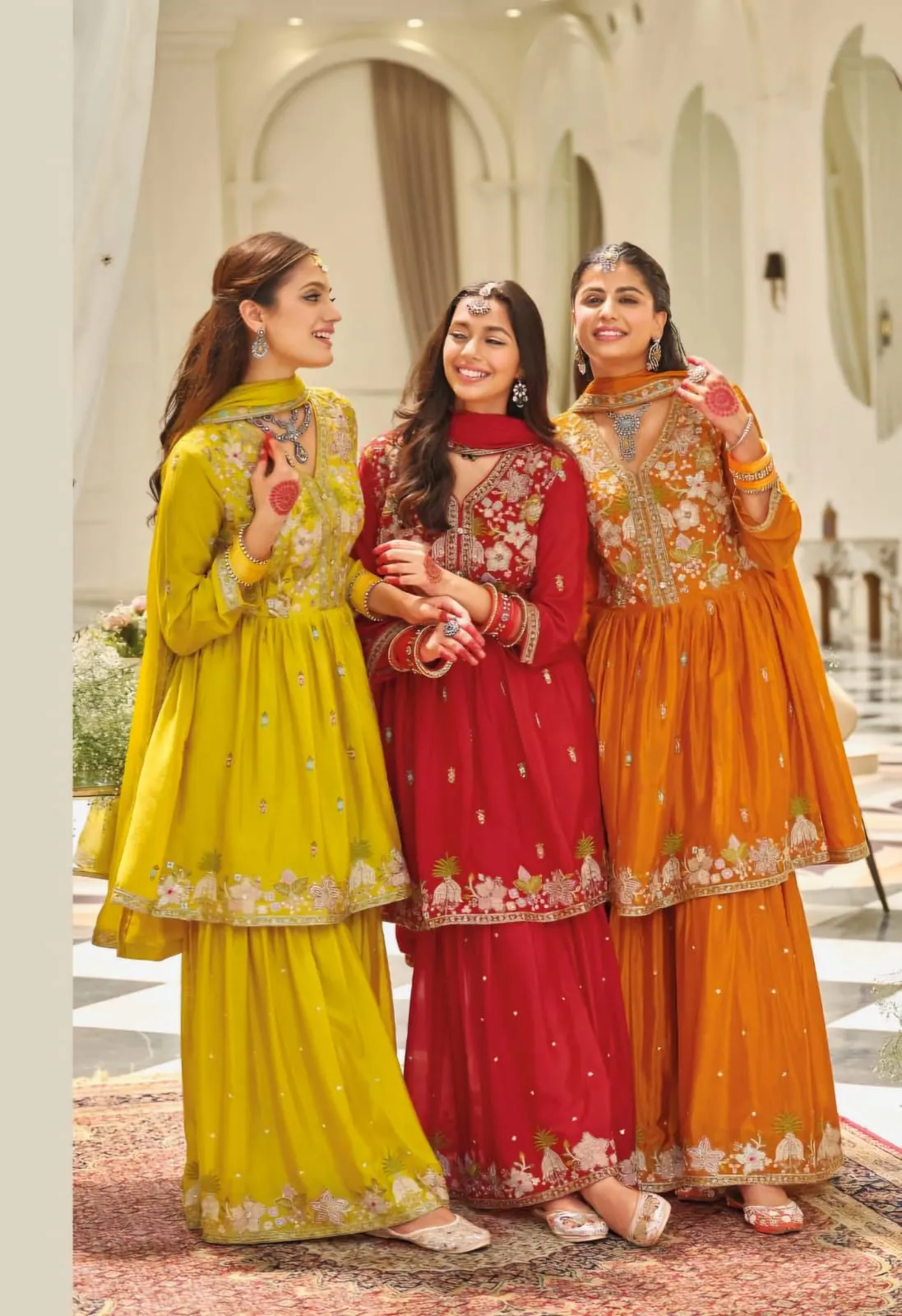 Haldi Special Sharara Salwar Suit