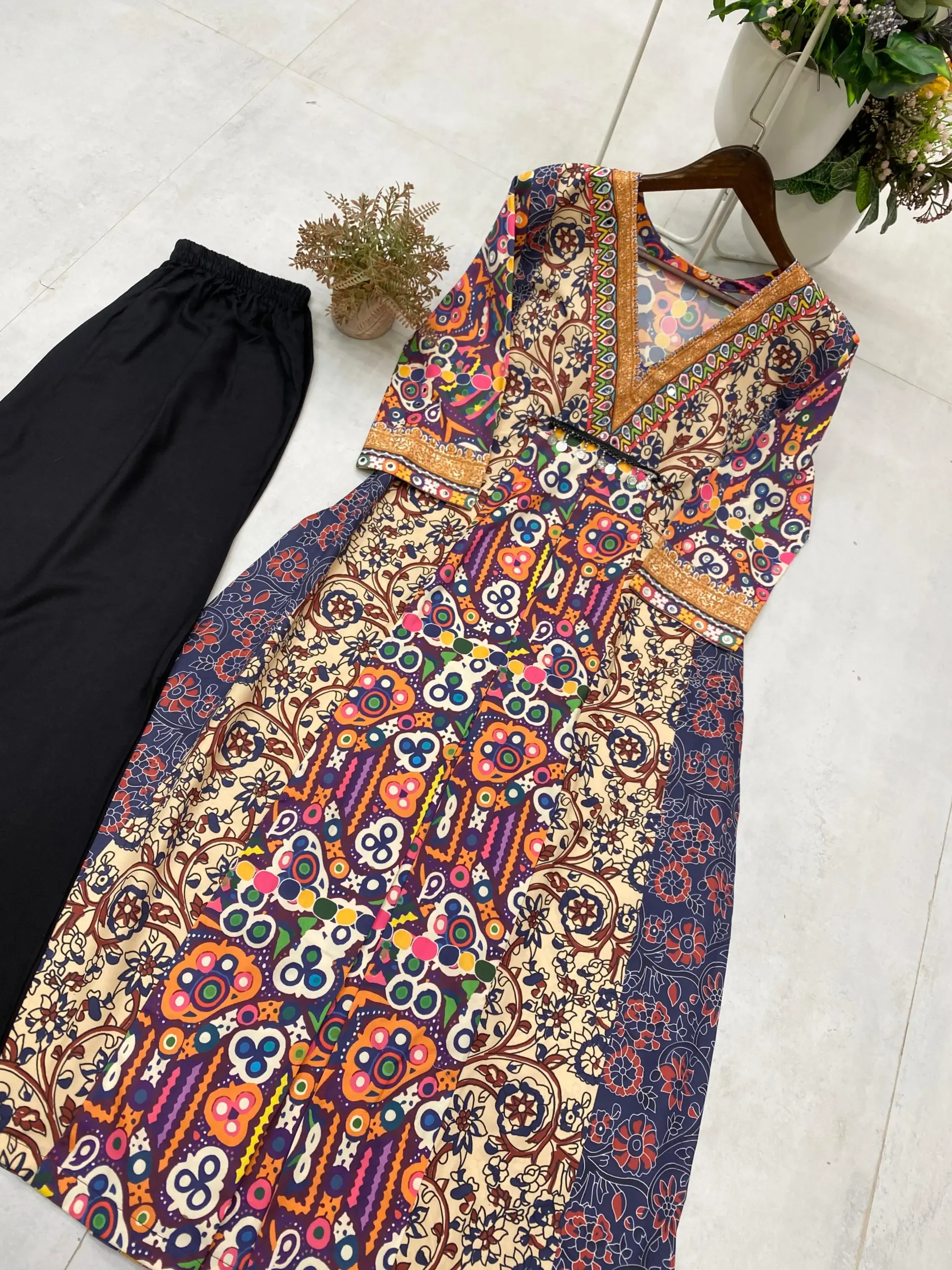 Navratri Special Printed Co ord Sets