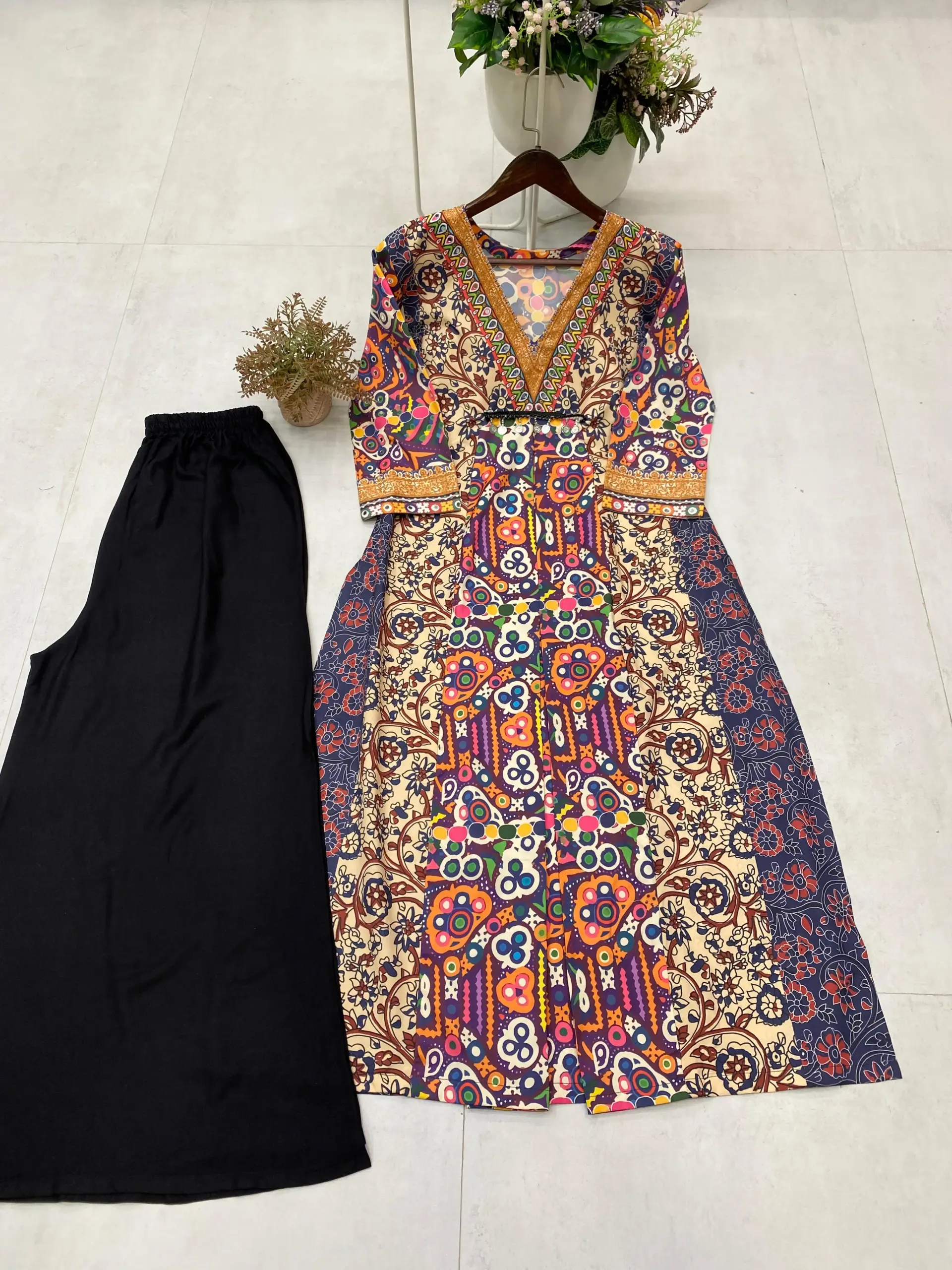 Navratri Special Printed Co ord Sets
