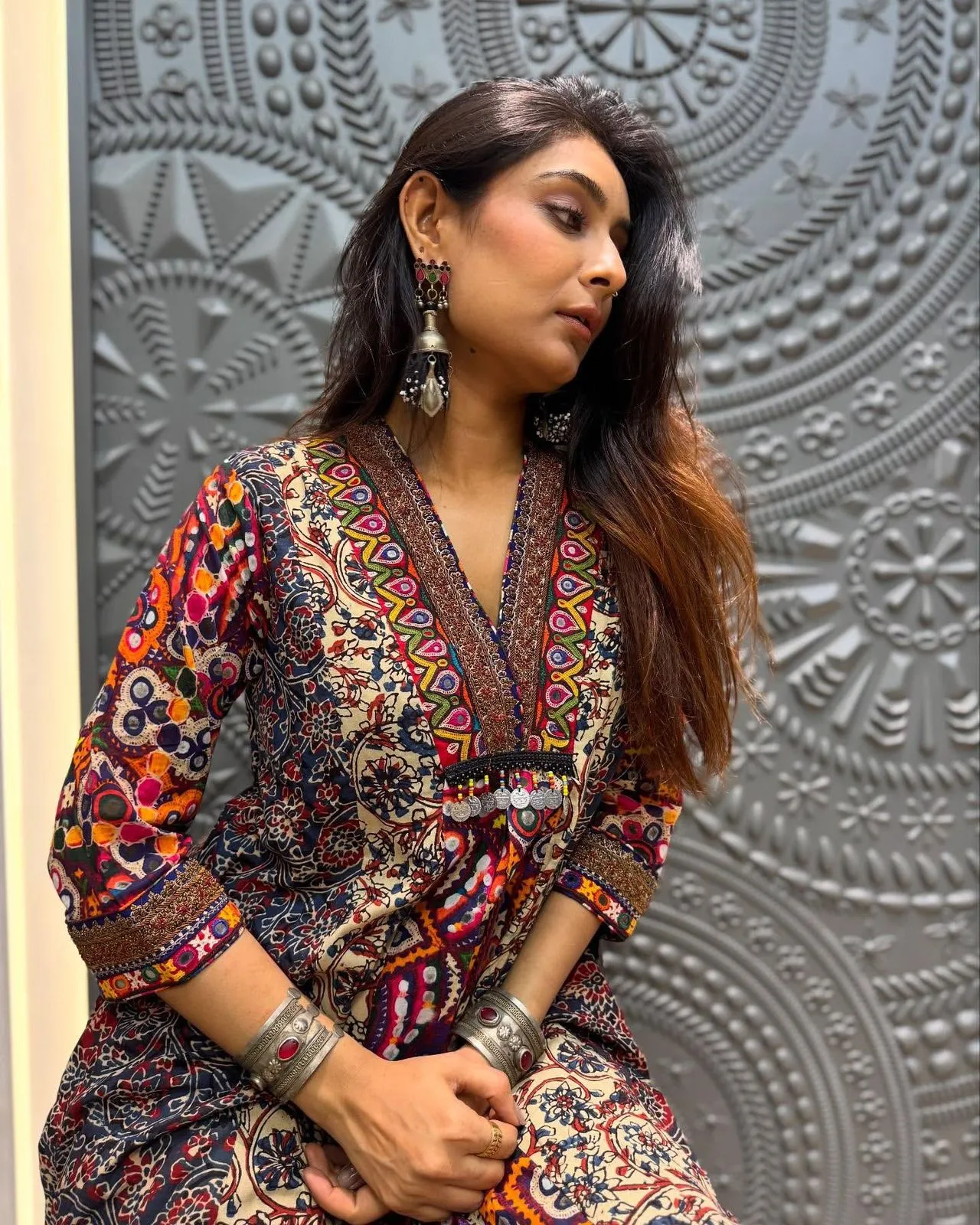 Navratri Special Printed Co ord Sets