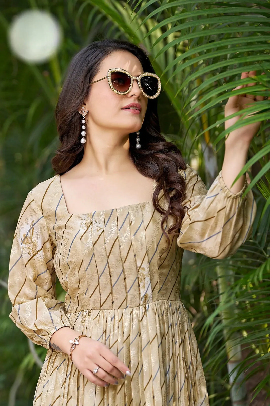 Office Wear Fancy Gown Kurti