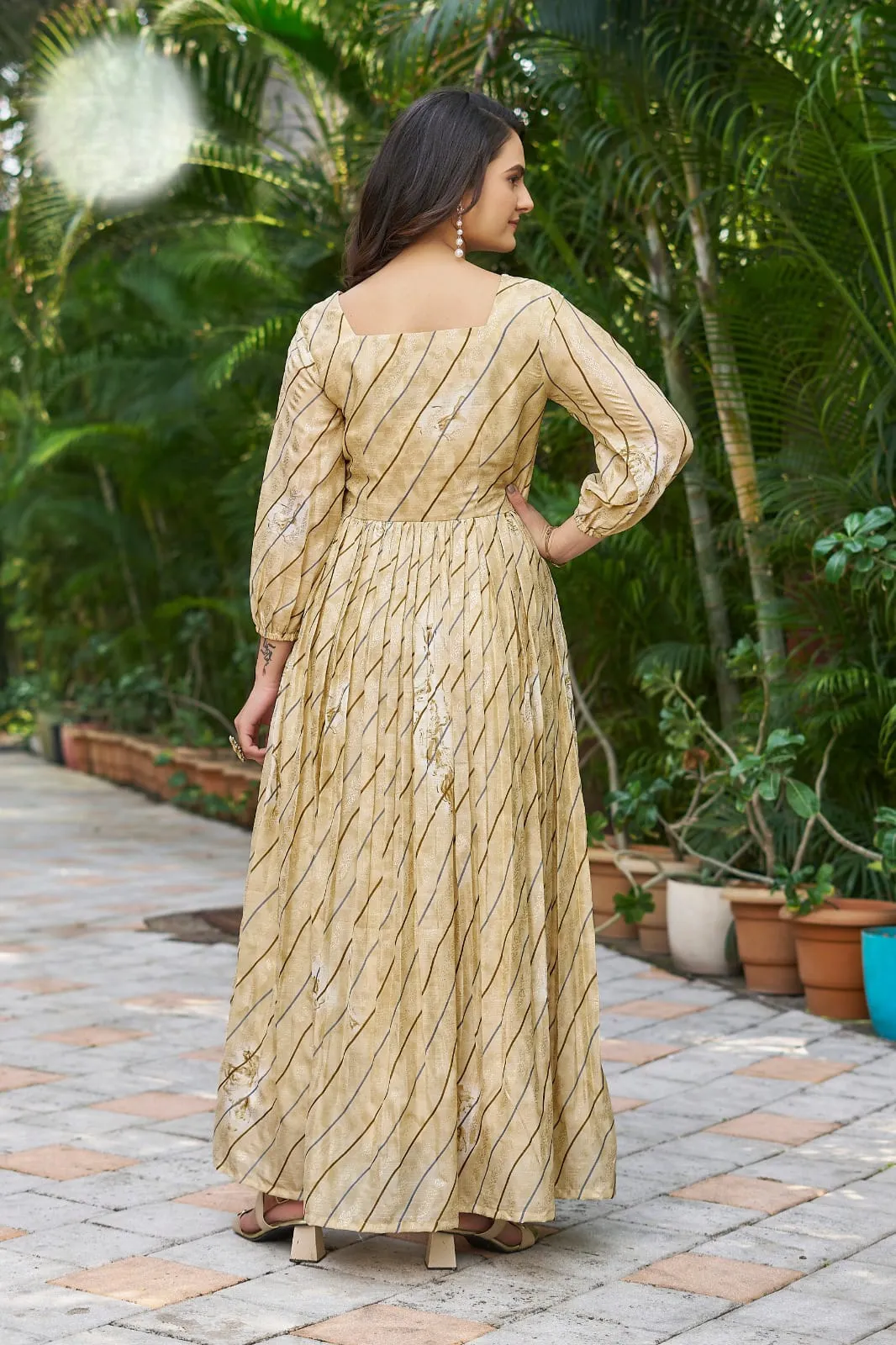Office Wear Fancy Gown Kurti