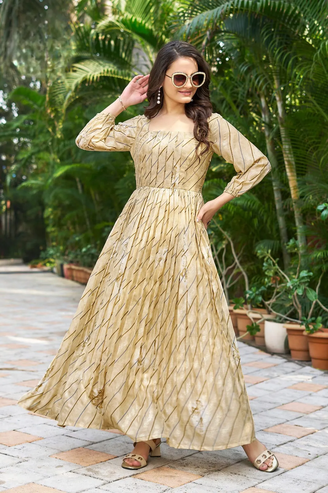 Office Wear Fancy Gown Kurti