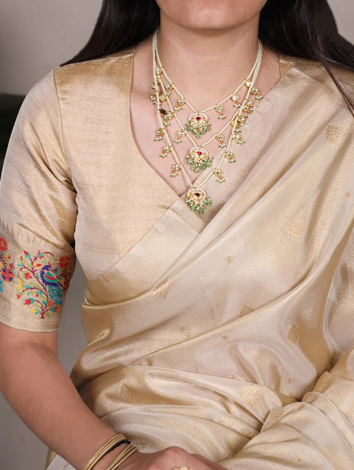 Pooja Special Paithani Saree Premium