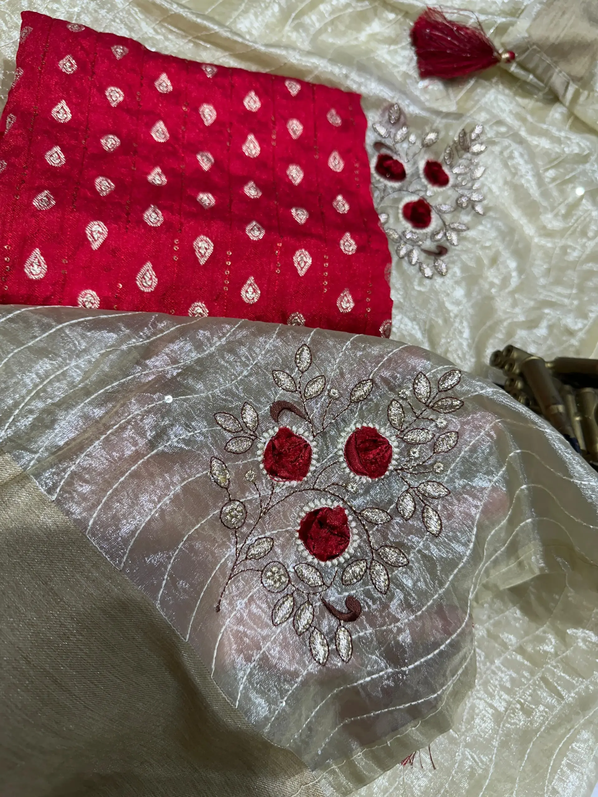 Pooja Special Tissue silk Sarees