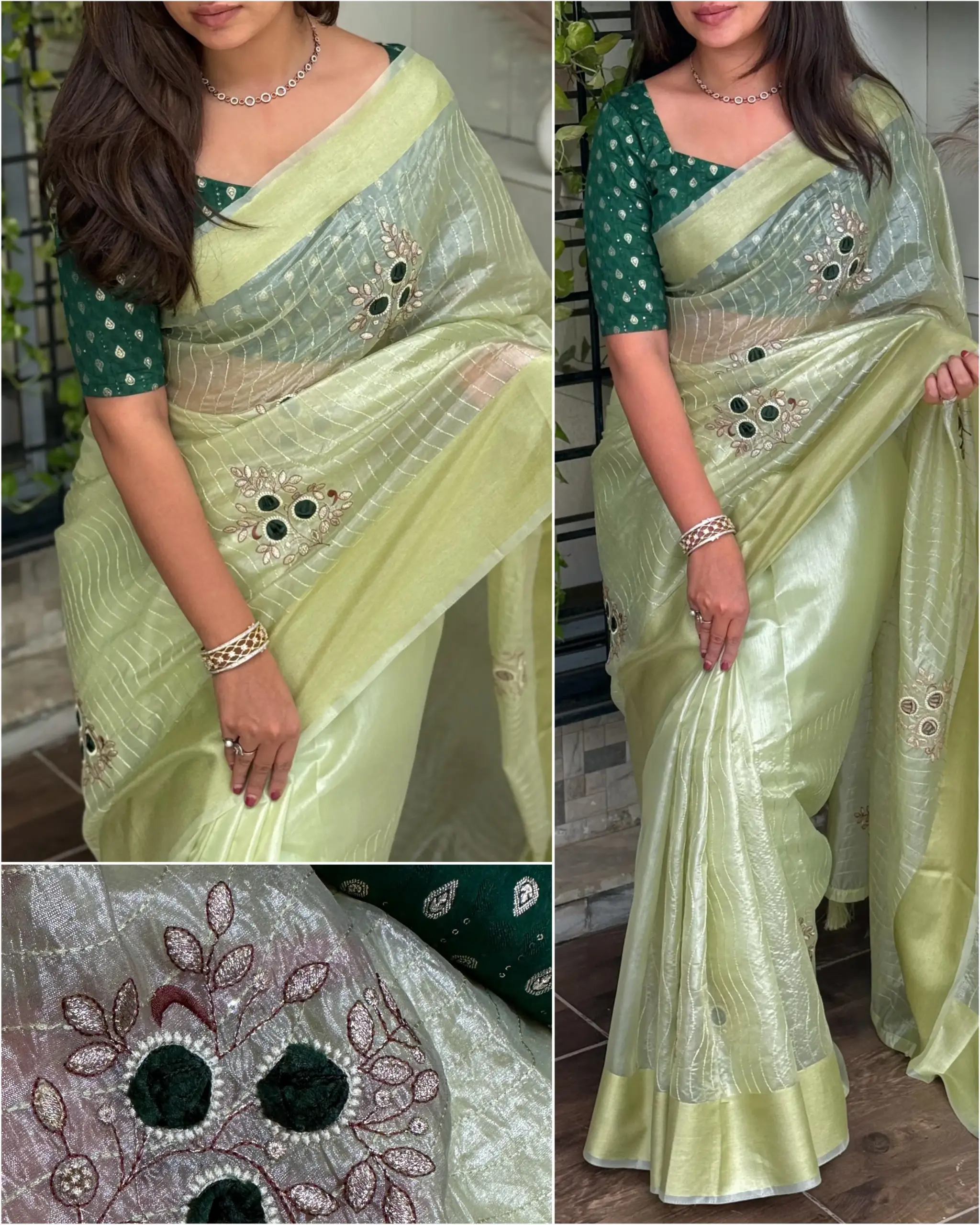 Pooja Special Tissue silk Sarees