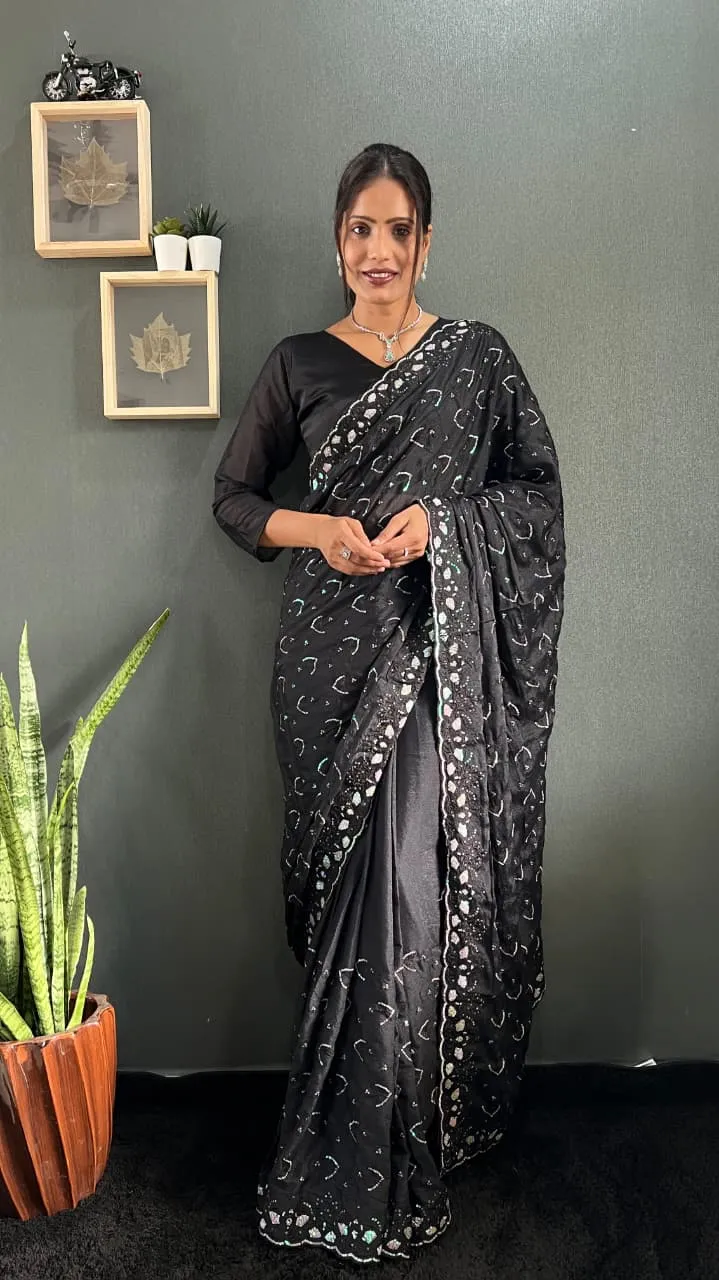 Premium 1 Min Saree For Diwali and wedding