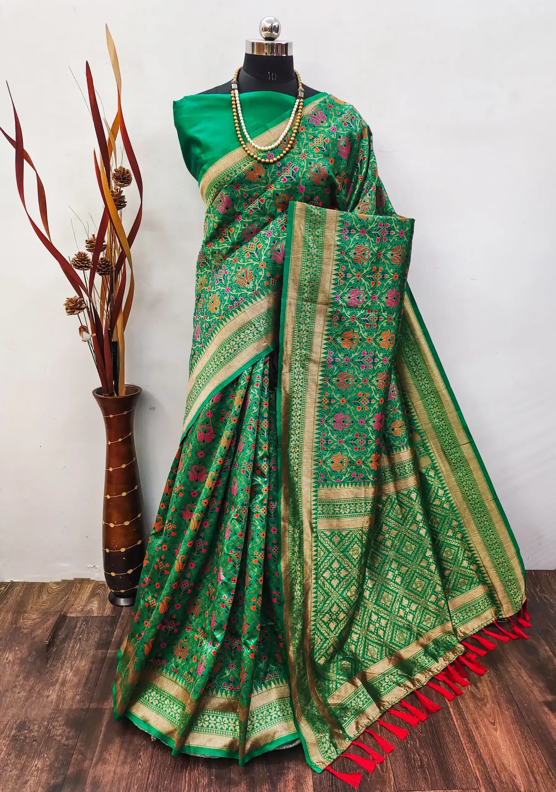 Premium Banarasi Patola Silk Sarees