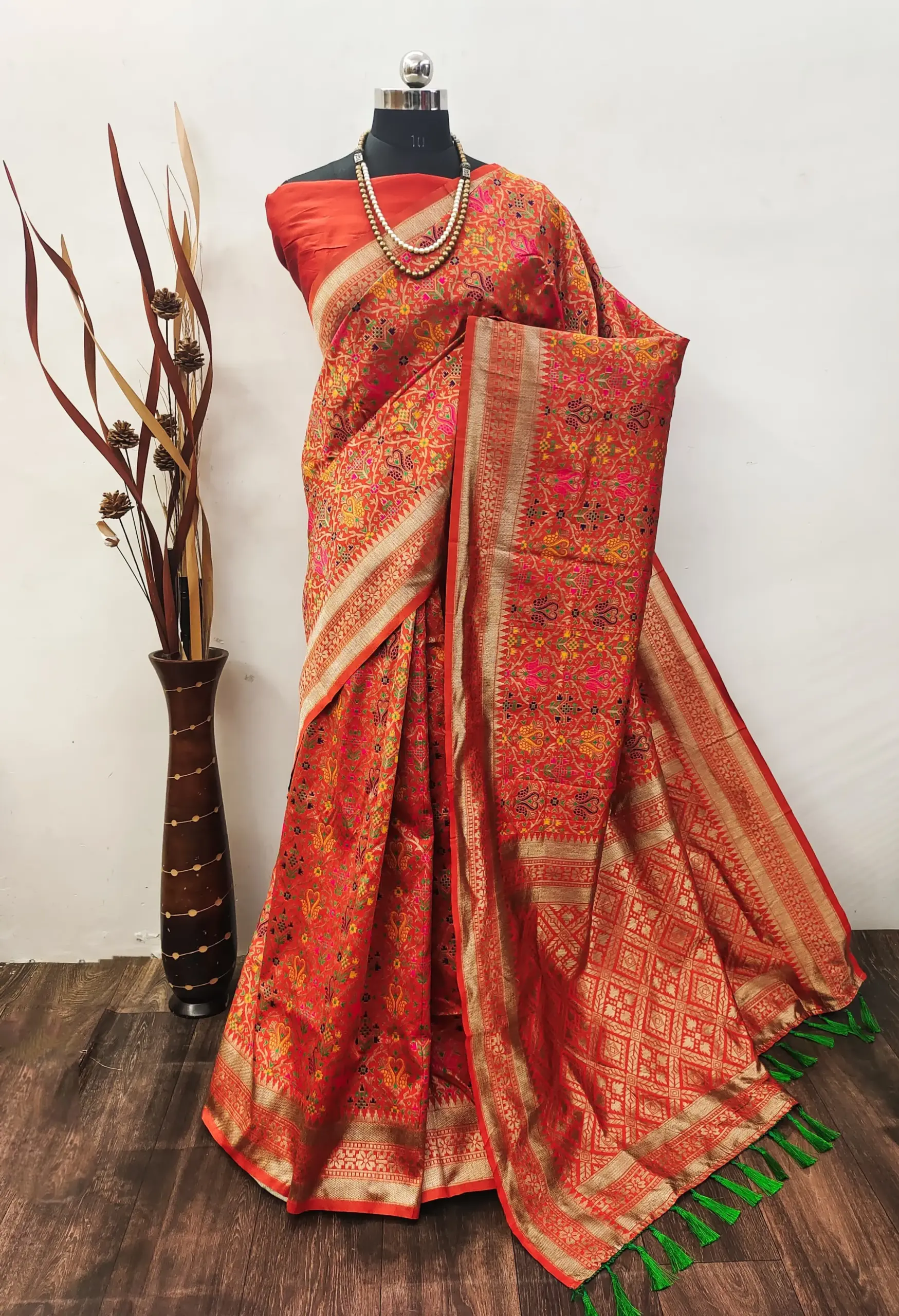 Premium Banarasi Patola Silk Sarees