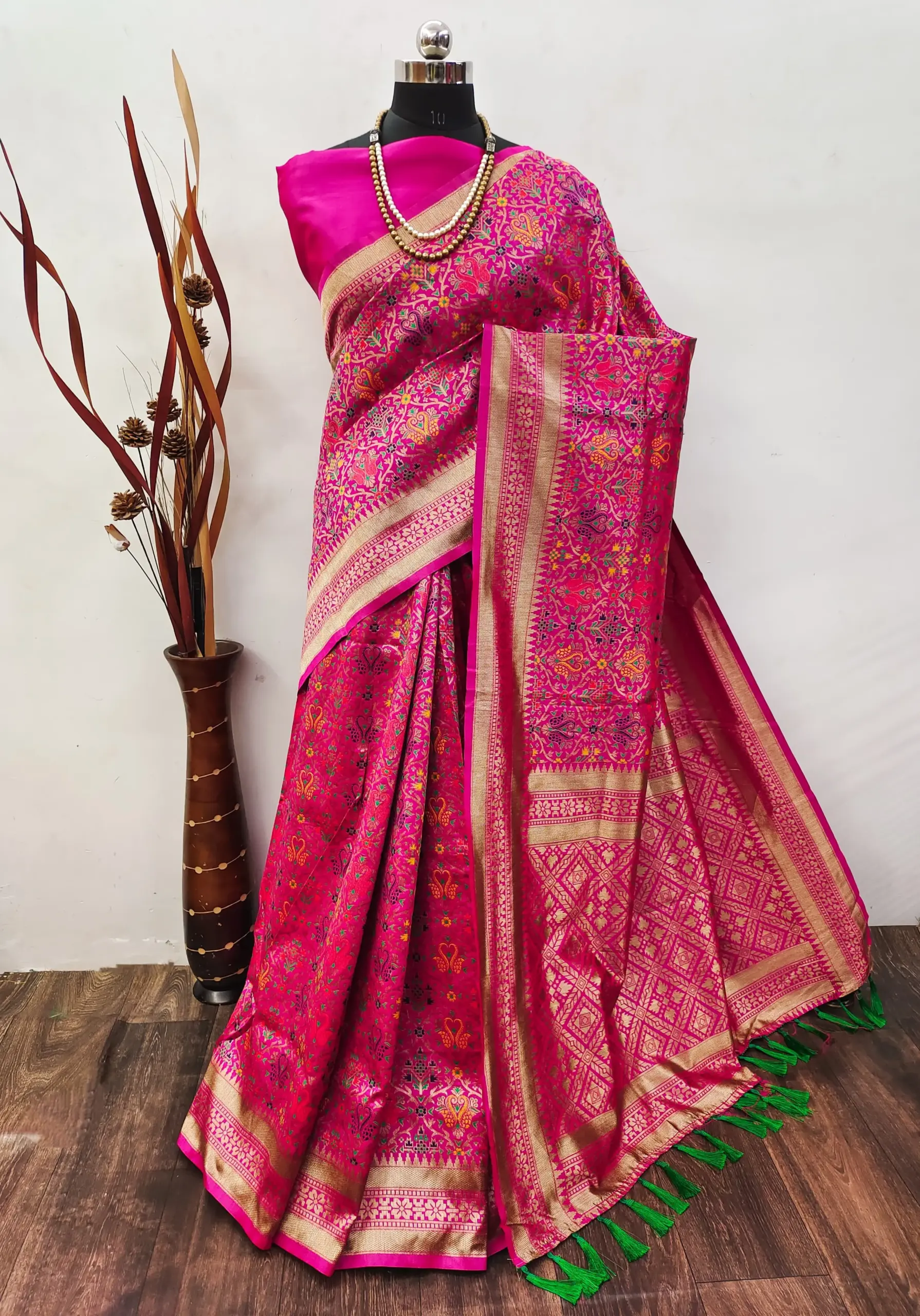 Premium Banarasi Patola Silk Sarees