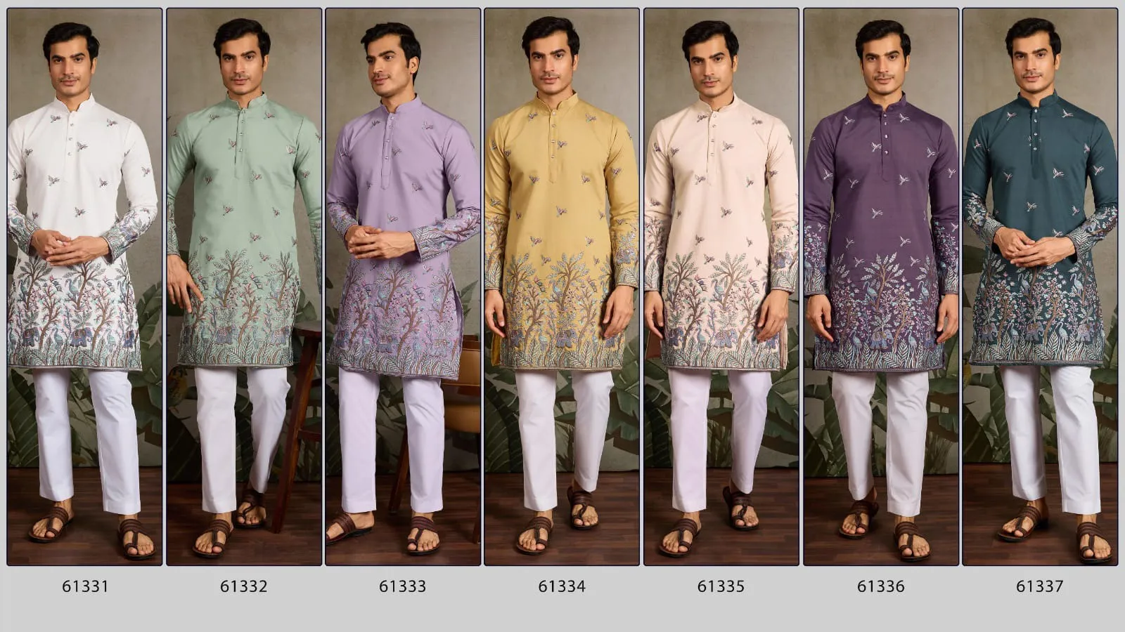 Premium Mens Kurtas with Embroidery