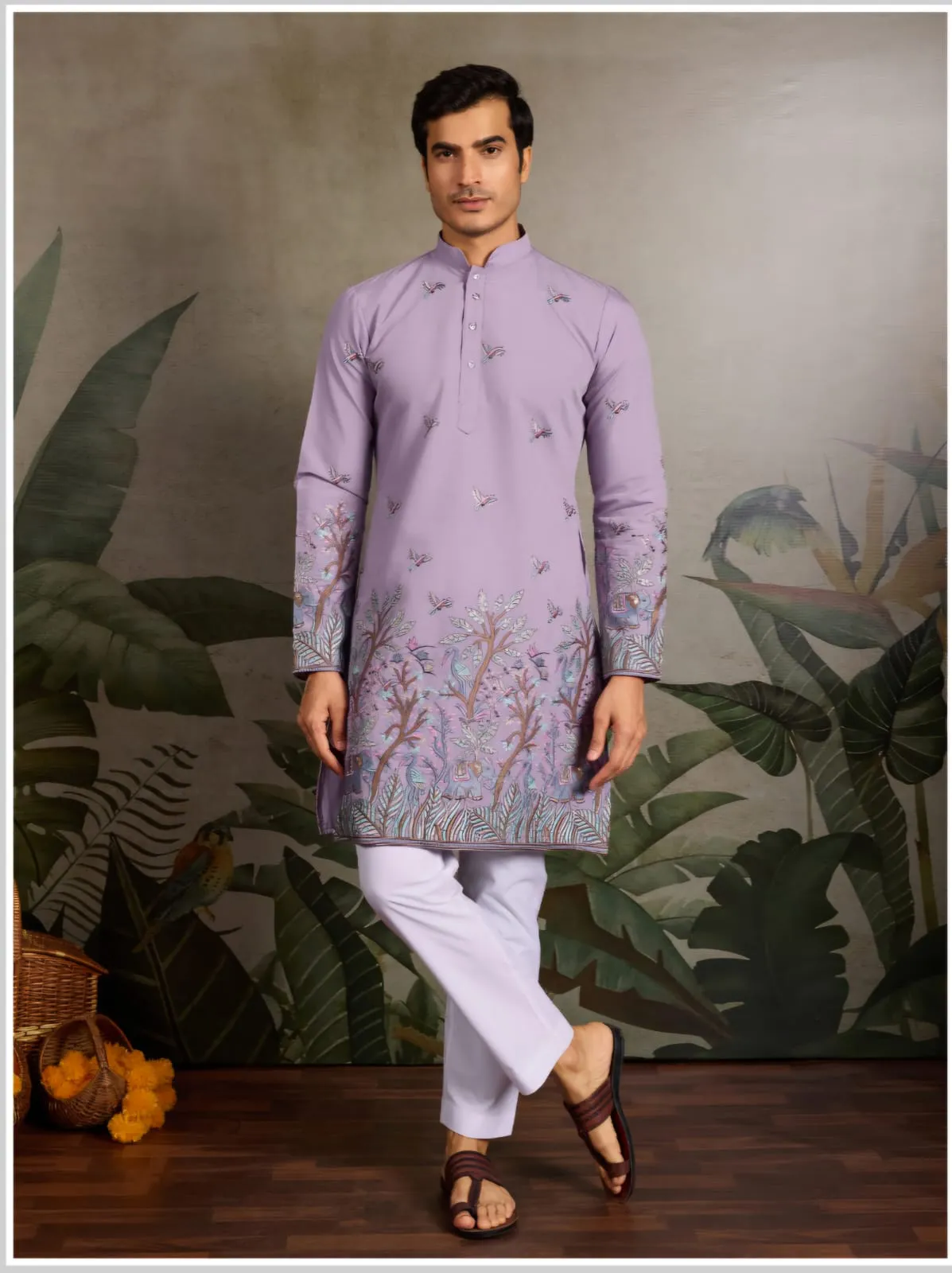Premium Mens Kurtas with Embroidery