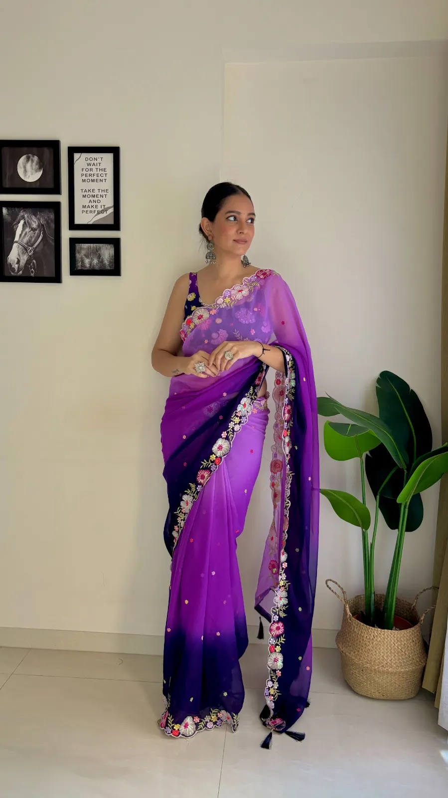 Premium Night Partywear Saree