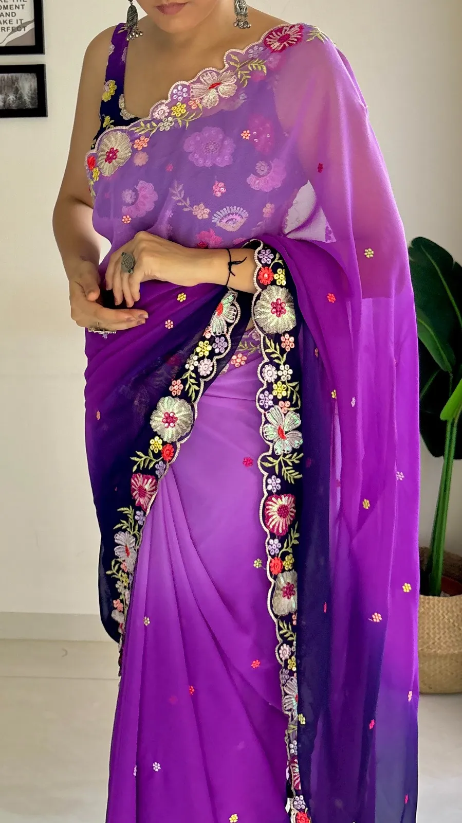 Premium Night Partywear Saree