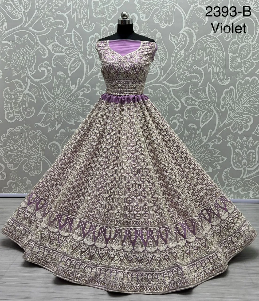 Premium Violet Lehenga Choli
