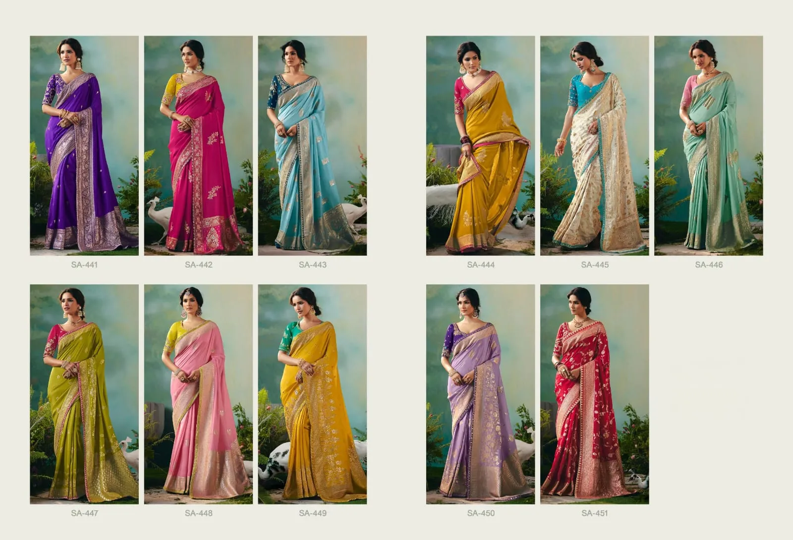 Premium Wedding Saree Design 2025