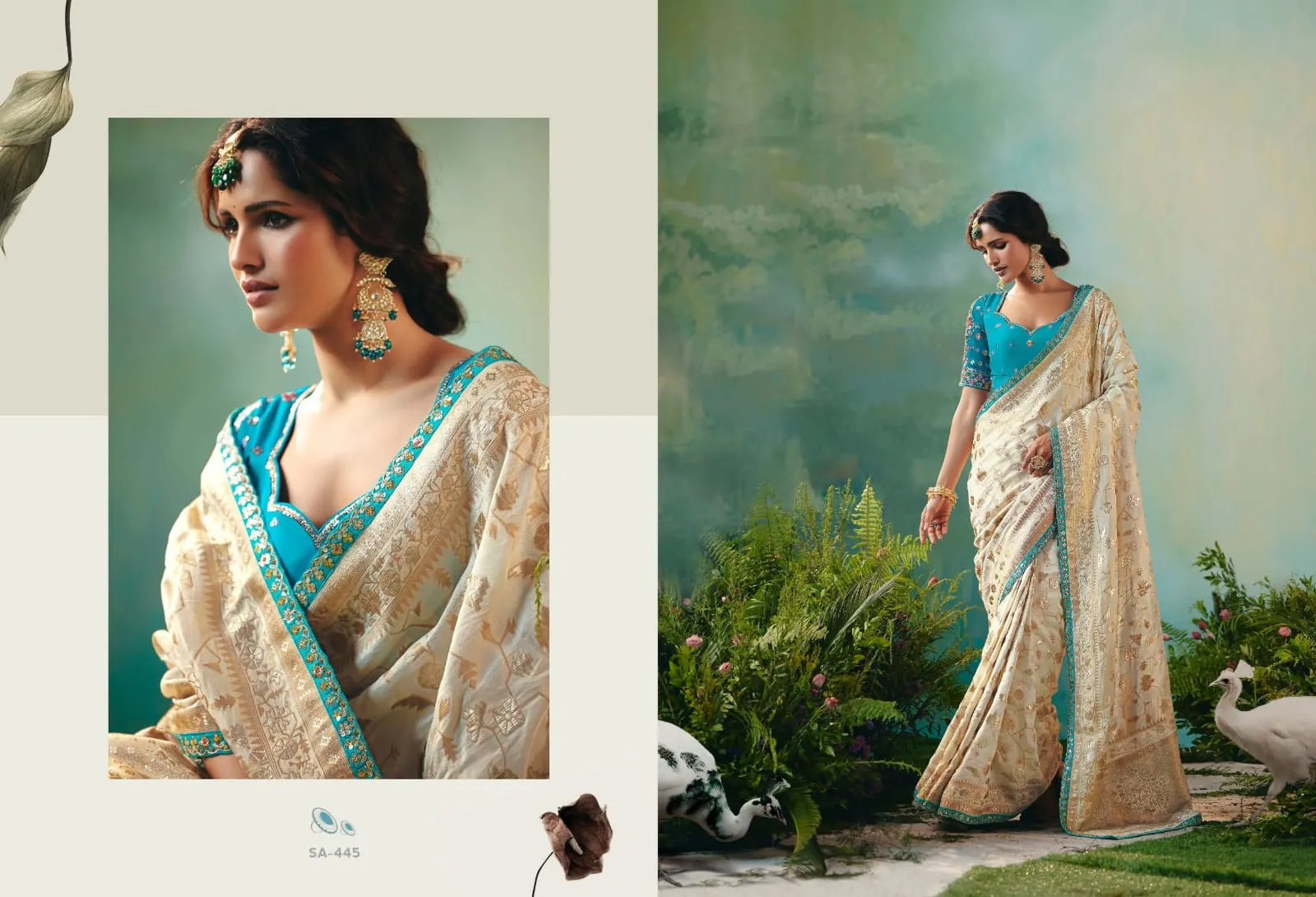 Premium Wedding Saree Design 2025