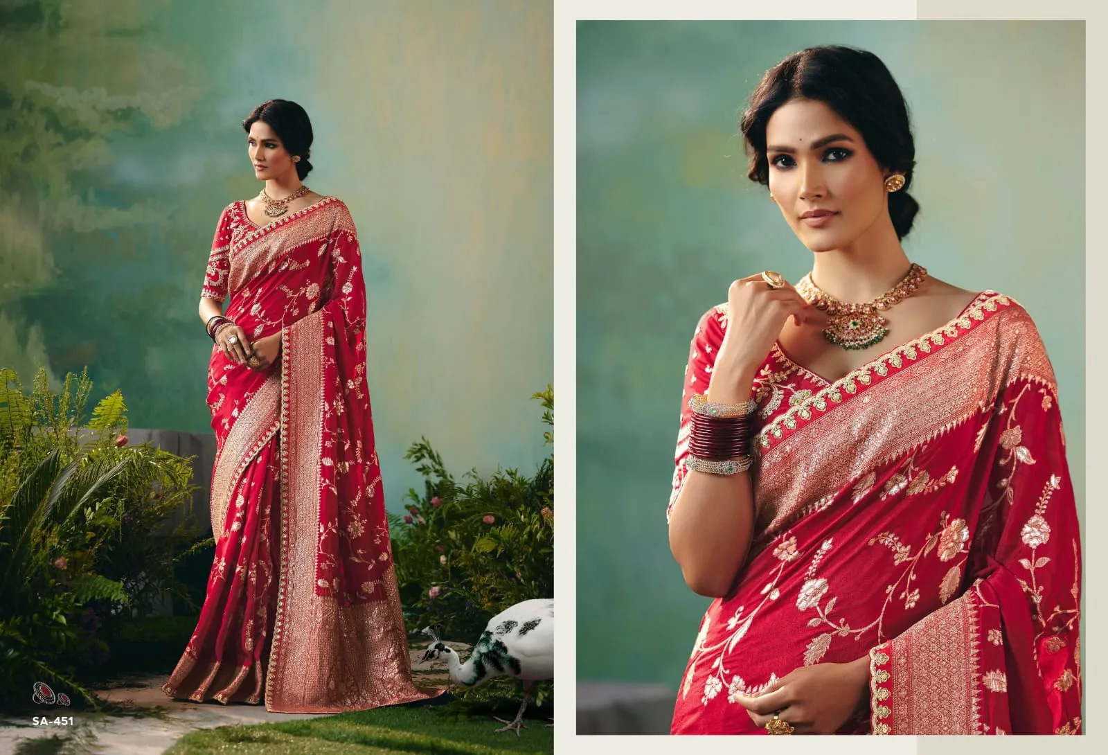 Premium Wedding Saree Design 2025