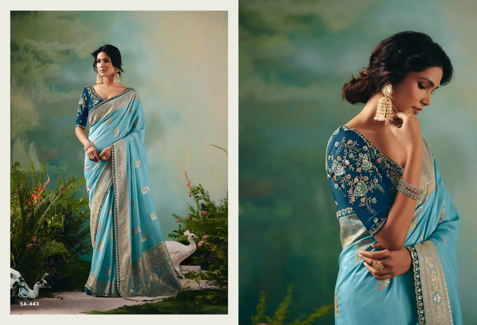 Premium Wedding Saree Design 2025
