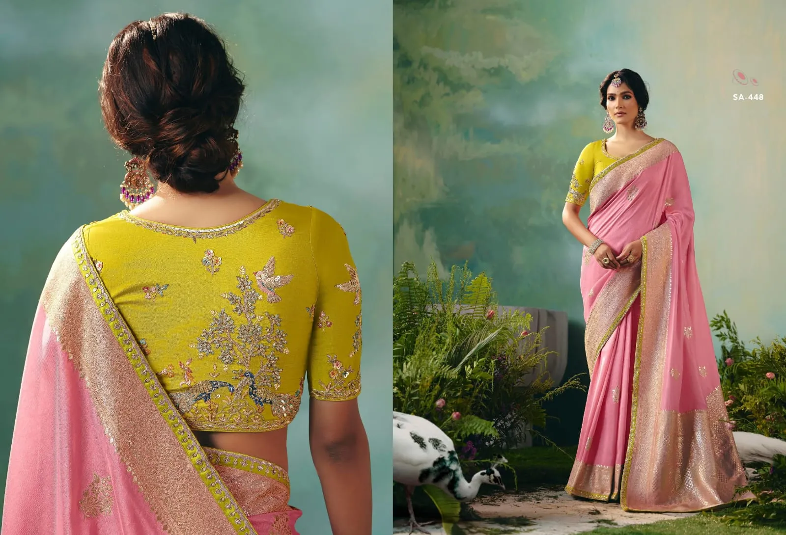 Premium Wedding Saree Design 2025