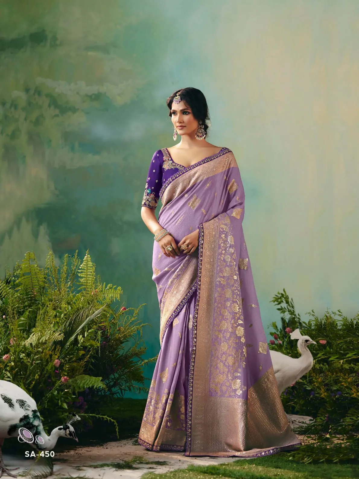 Premium Wedding Saree Design 2025