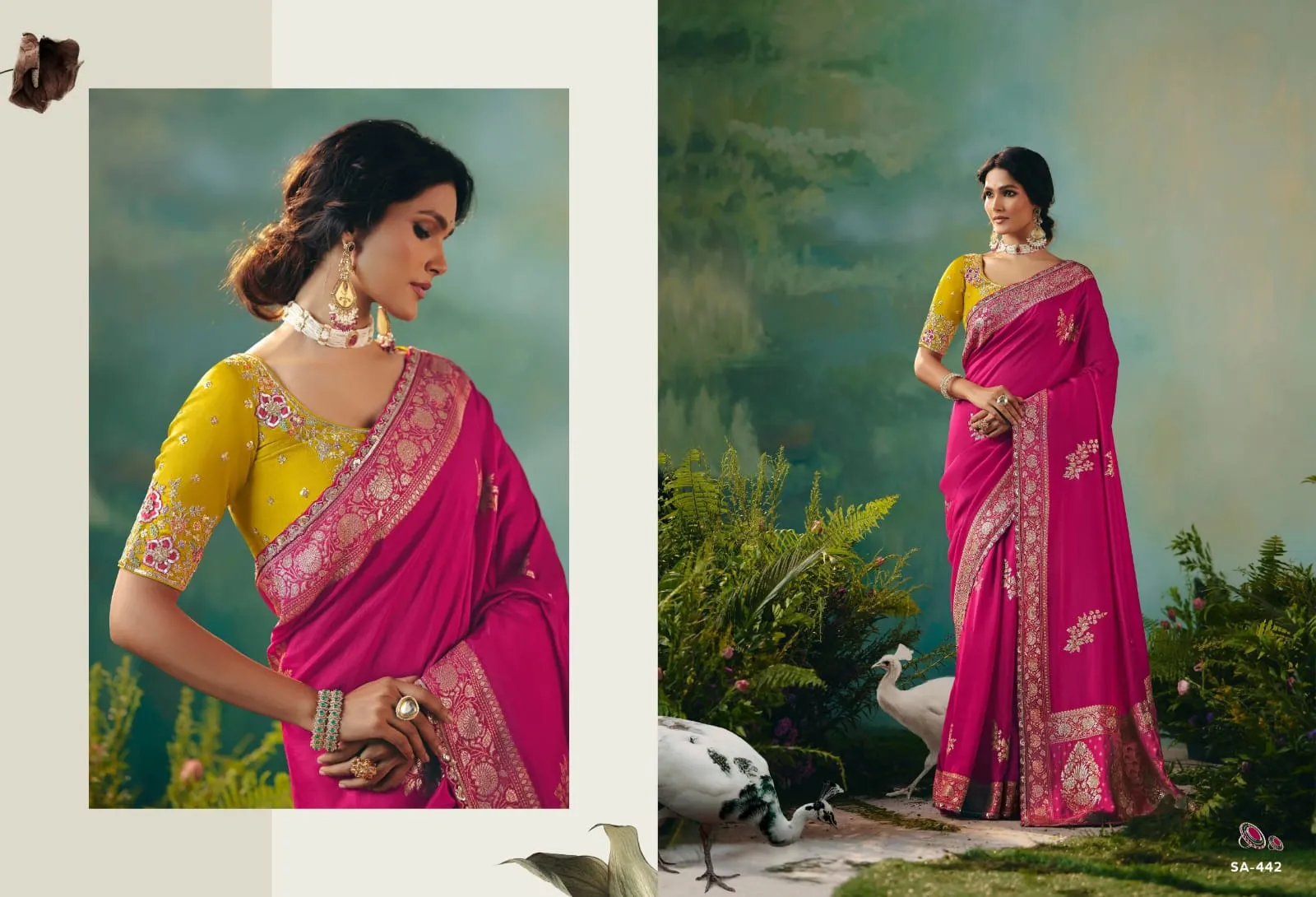 Premium Wedding Saree Design 2025