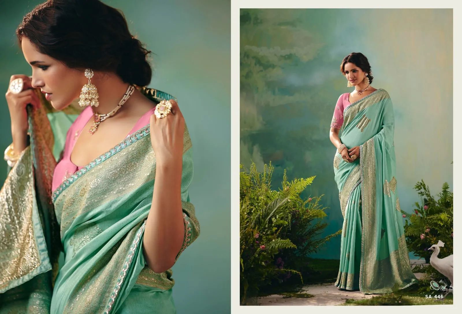 Premium Wedding Saree Design 2025