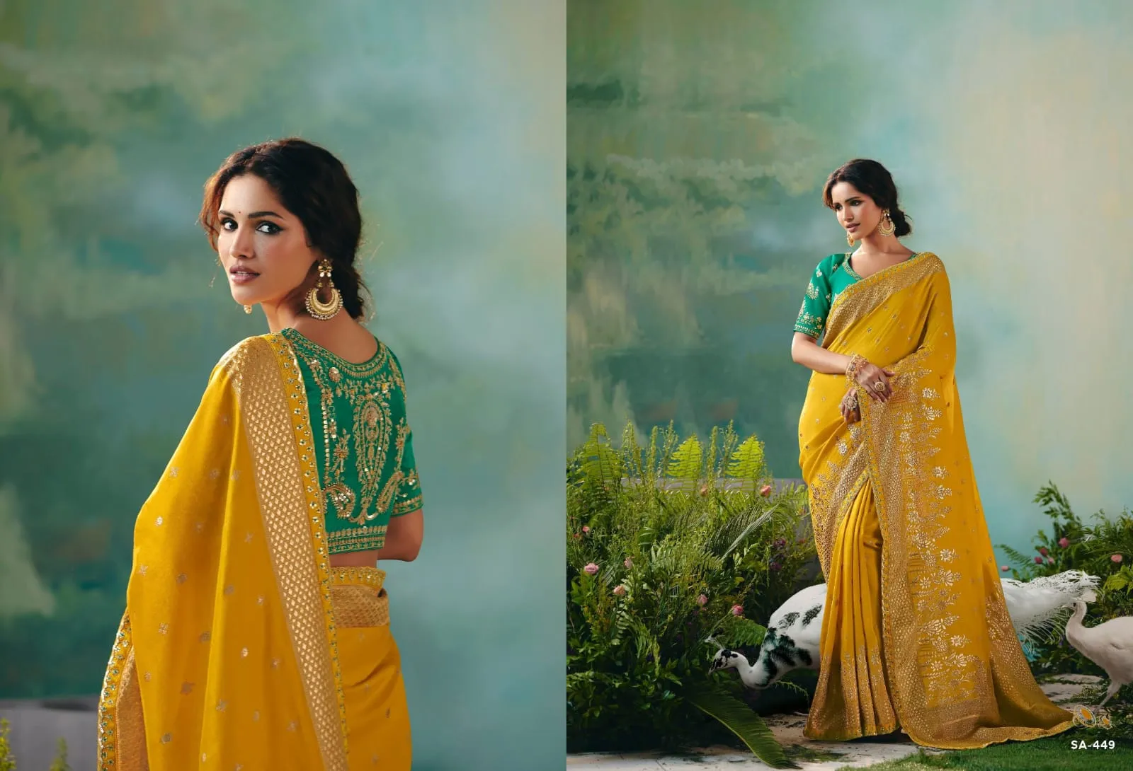 Premium Wedding Saree Design 2025