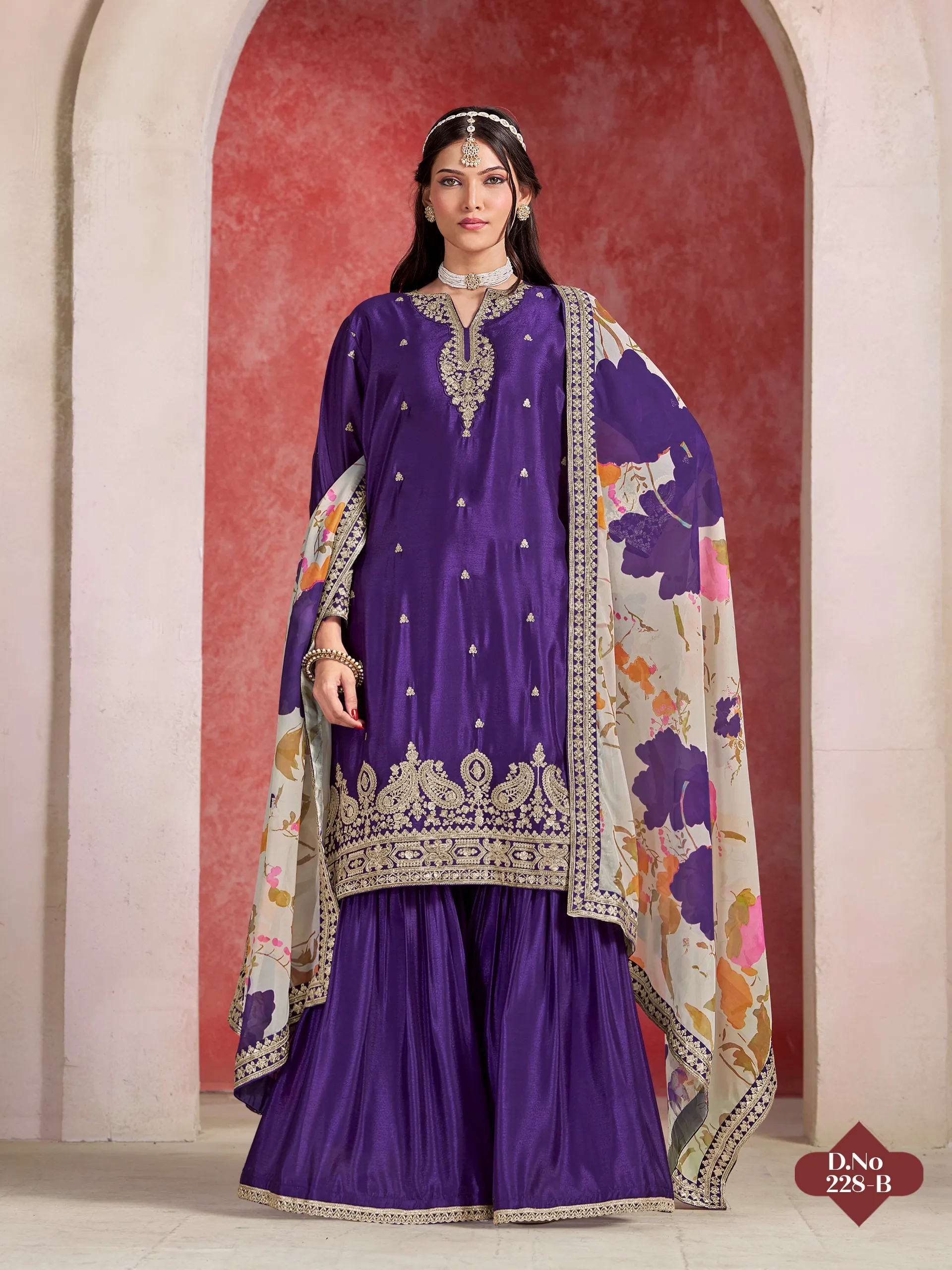 Premium Wedding Sharara Salwar Suit