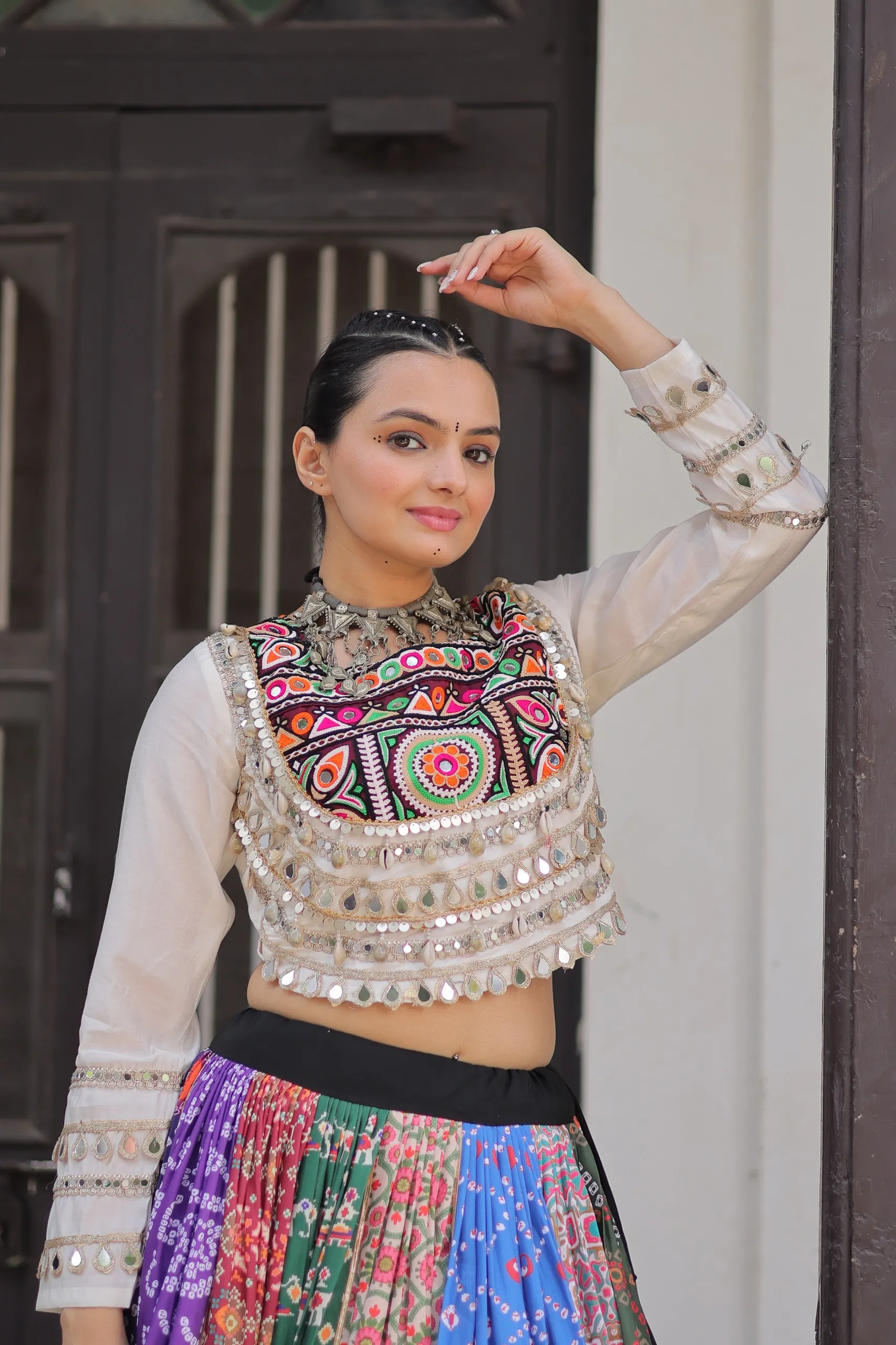 Readymade Multi Color Navratri Chaniya Choli