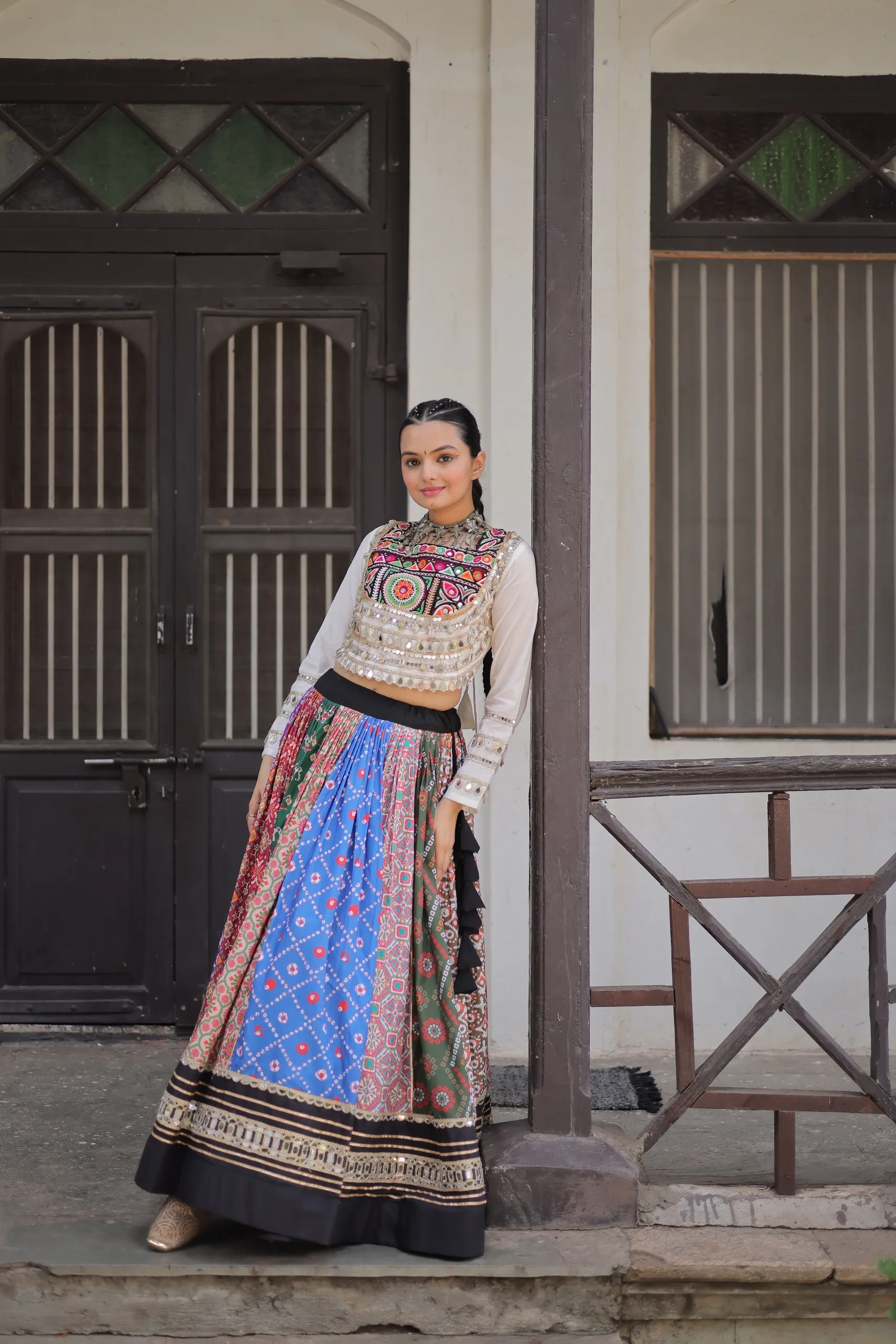 Readymade Multi Color Navratri Chaniya Choli