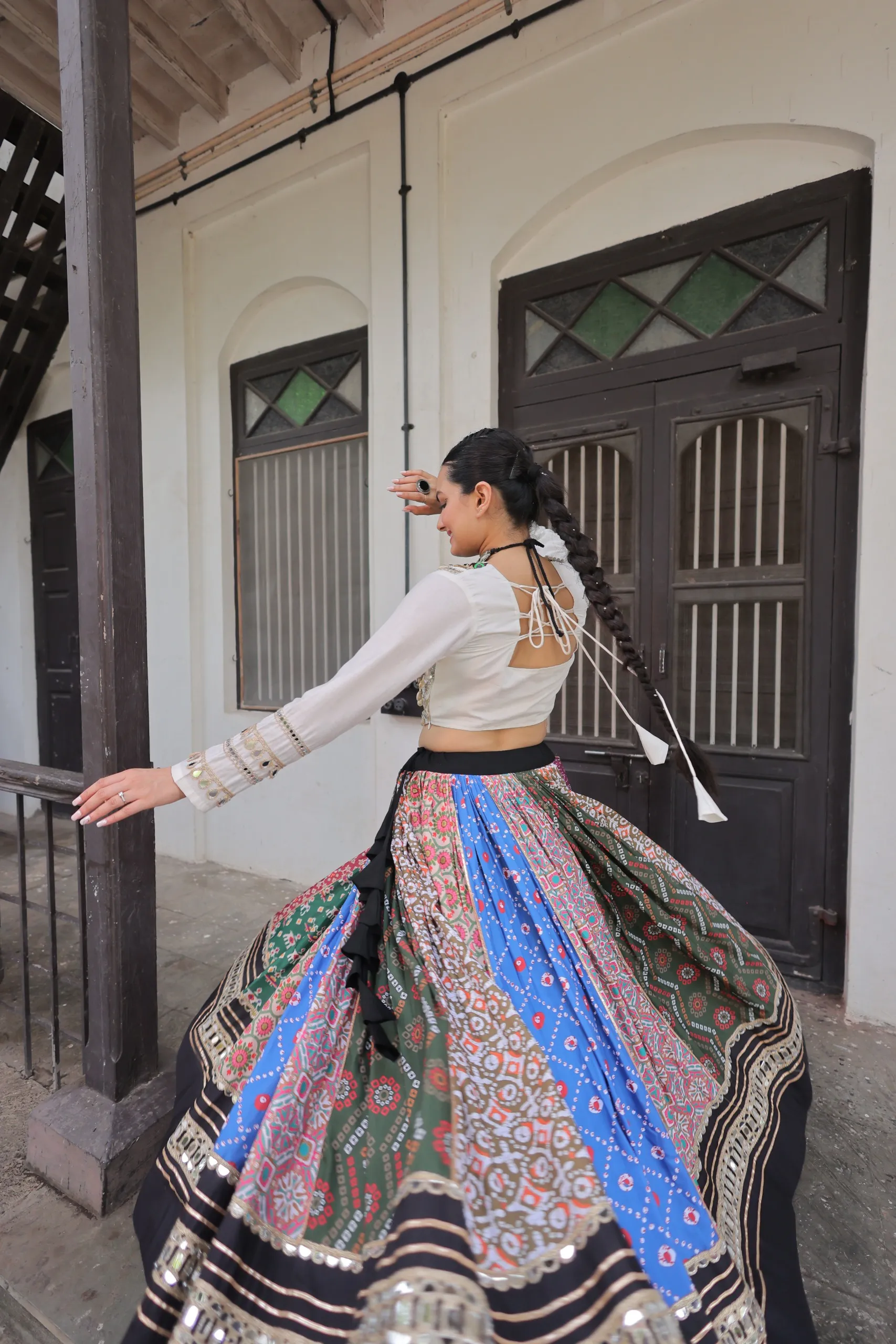 Readymade Multi Color Navratri Chaniya Choli