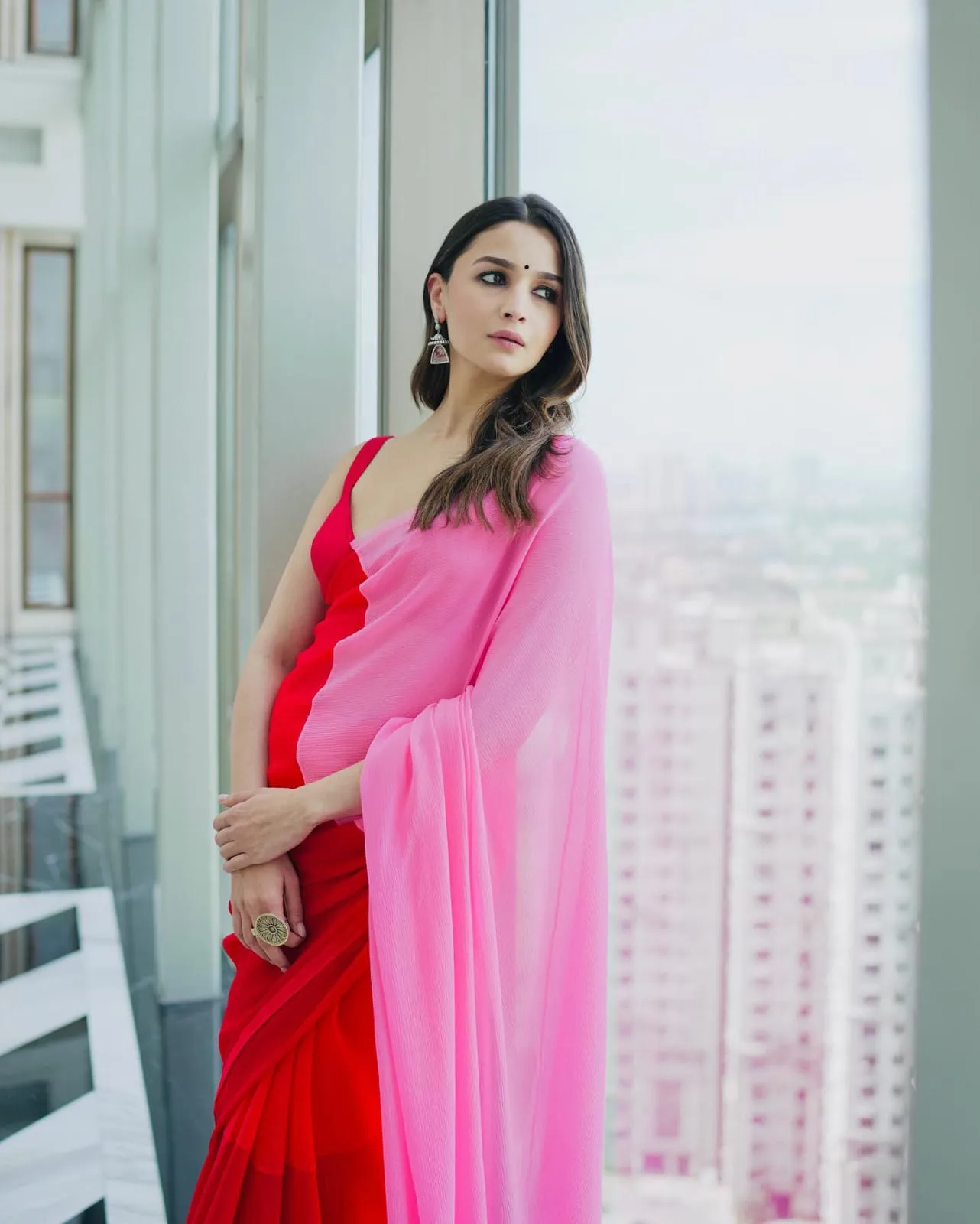 Rocky and Rani Alia Bhatt Saree
