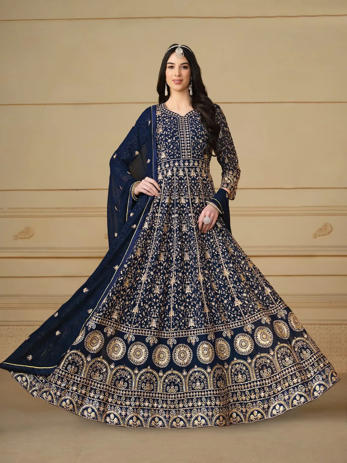 Sangeet Special Heavy Anarkali Suit