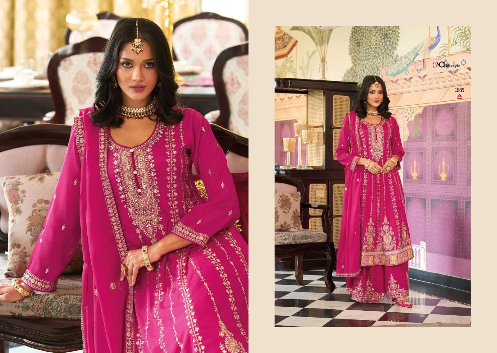 Sangeet Wear Long Shirt Suit