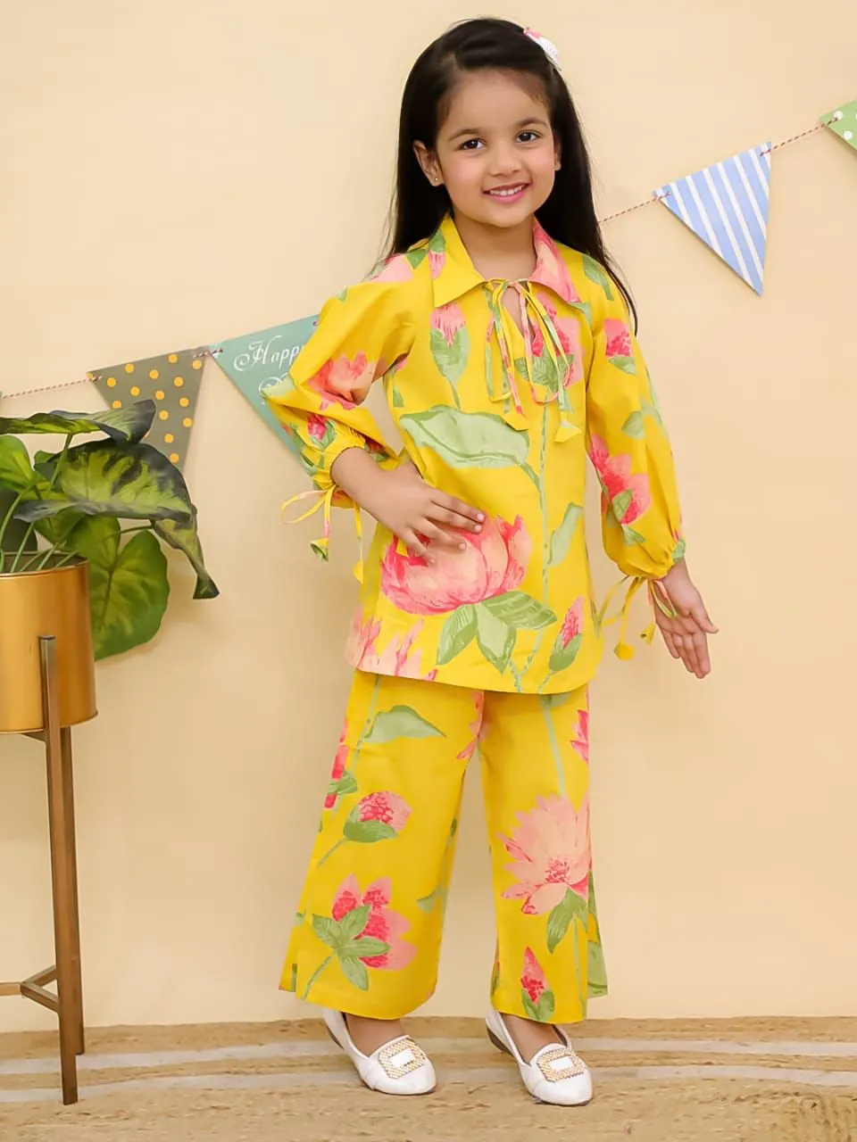 Small Girls Printed Co ords Sets