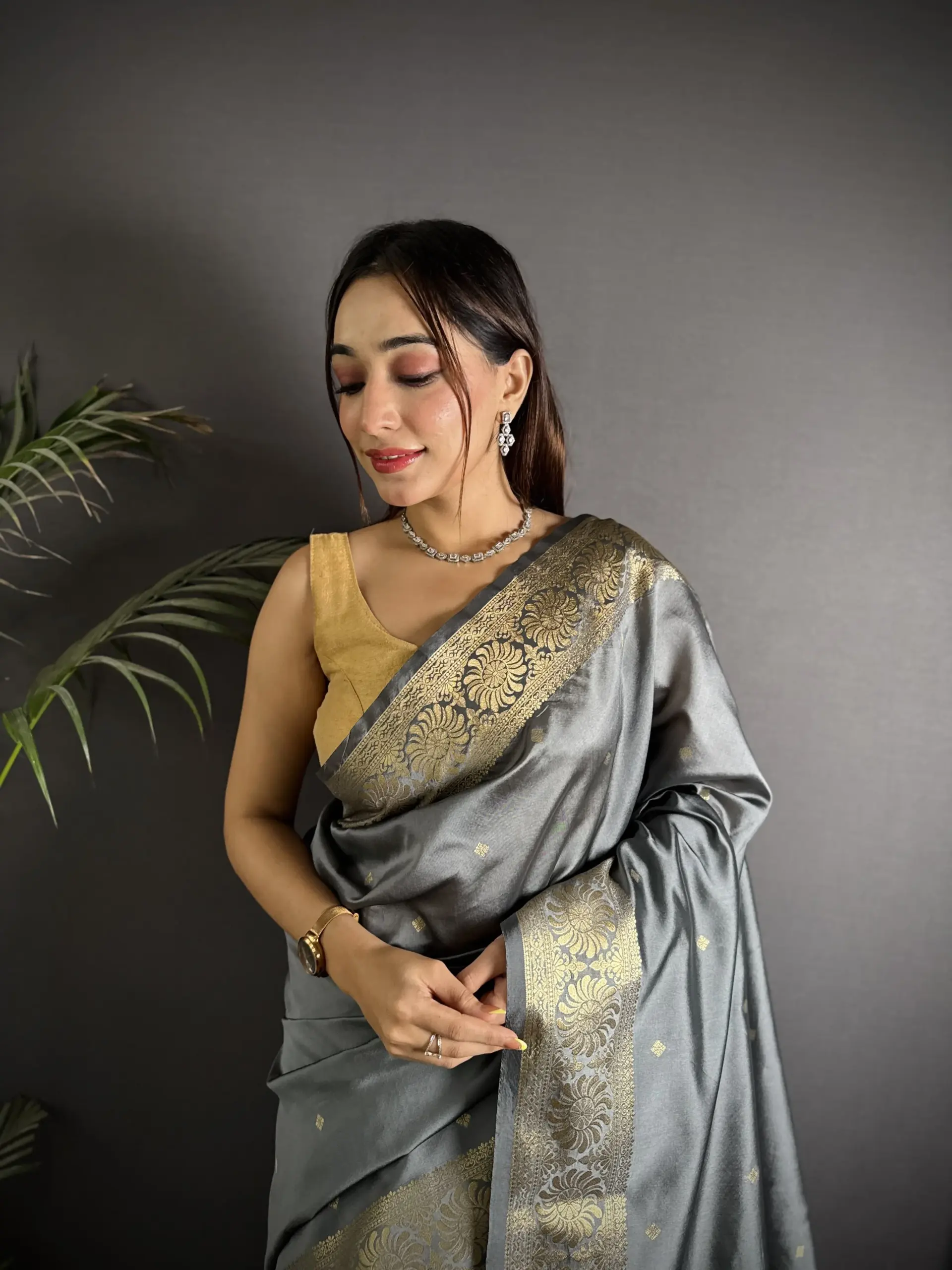 Soft Banarasi Cotton Silk Festive Saree