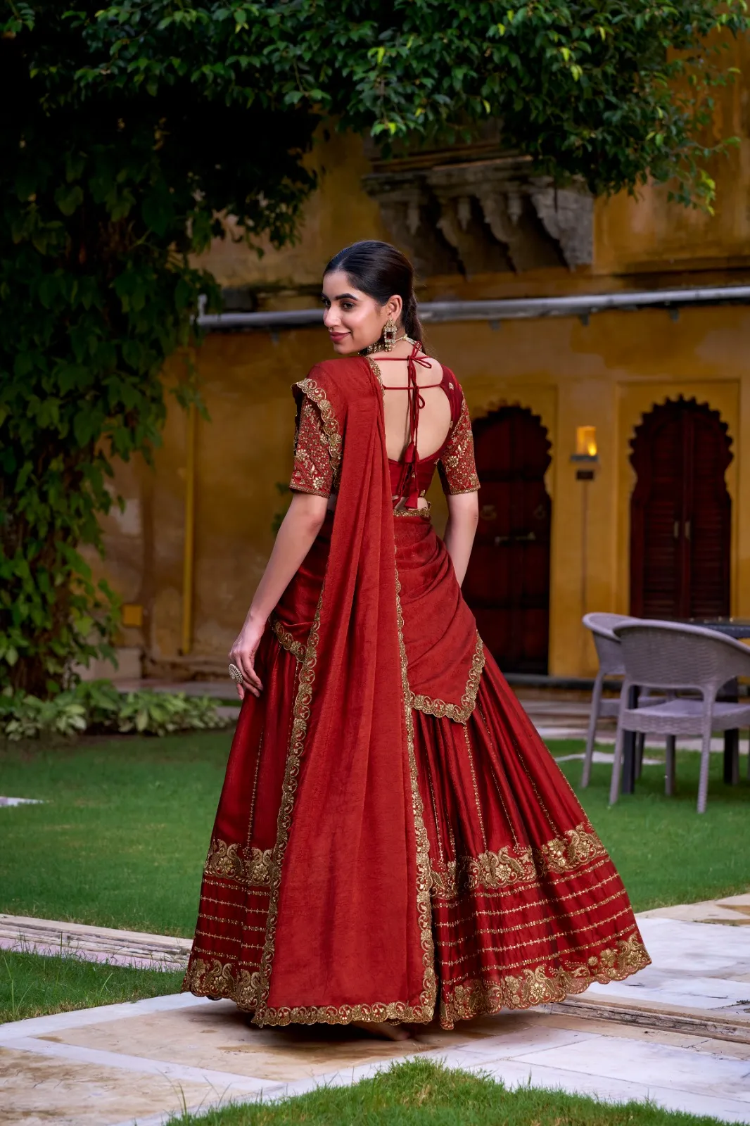 Stylish Lehenga Choli For karwa Chauth