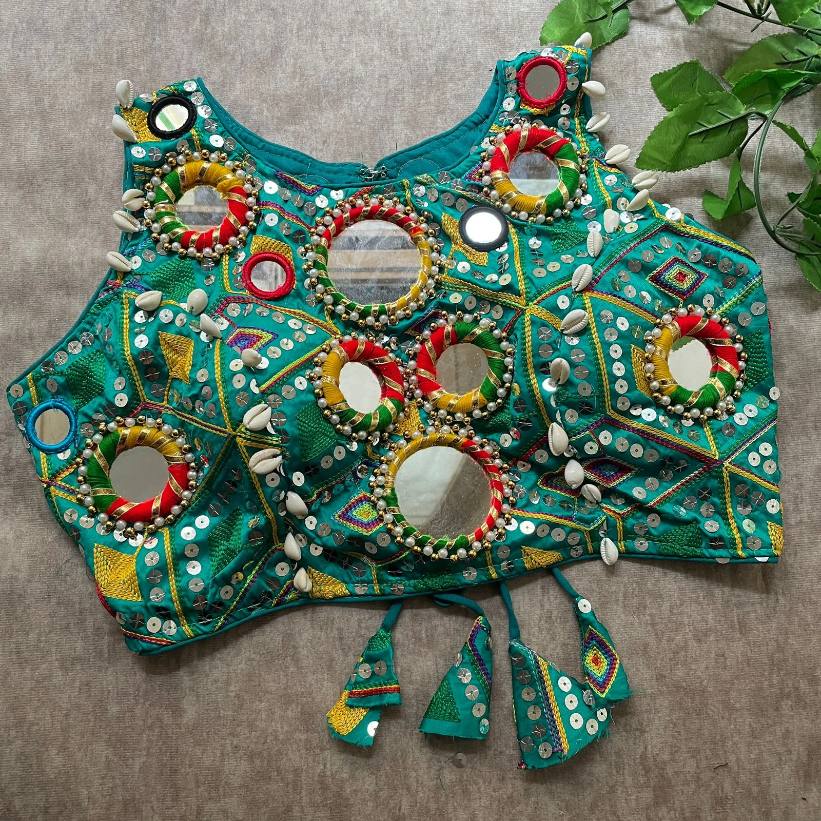 Traditional Kodi Work Blouse for Navratri