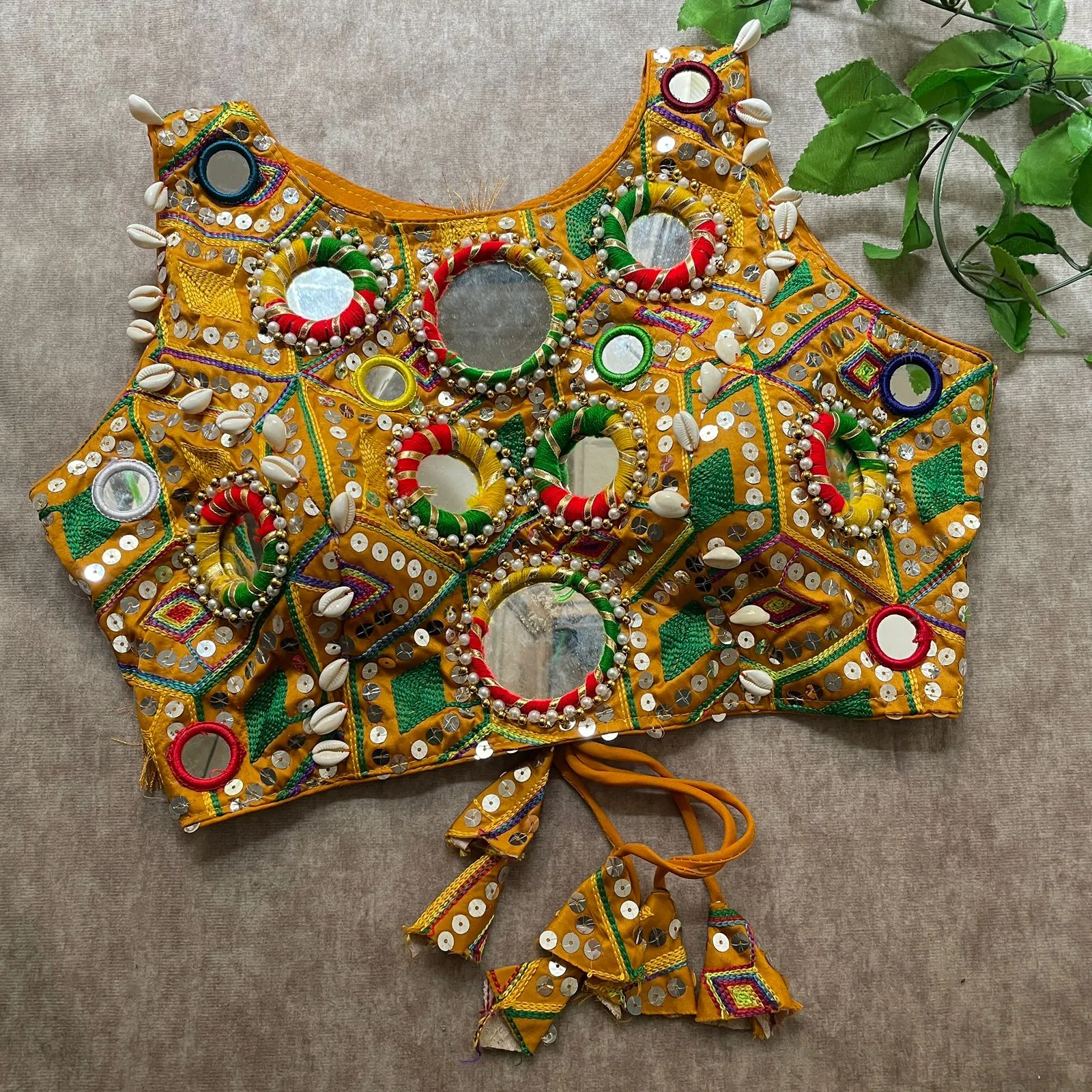 Traditional Kodi Work Blouse for Navratri