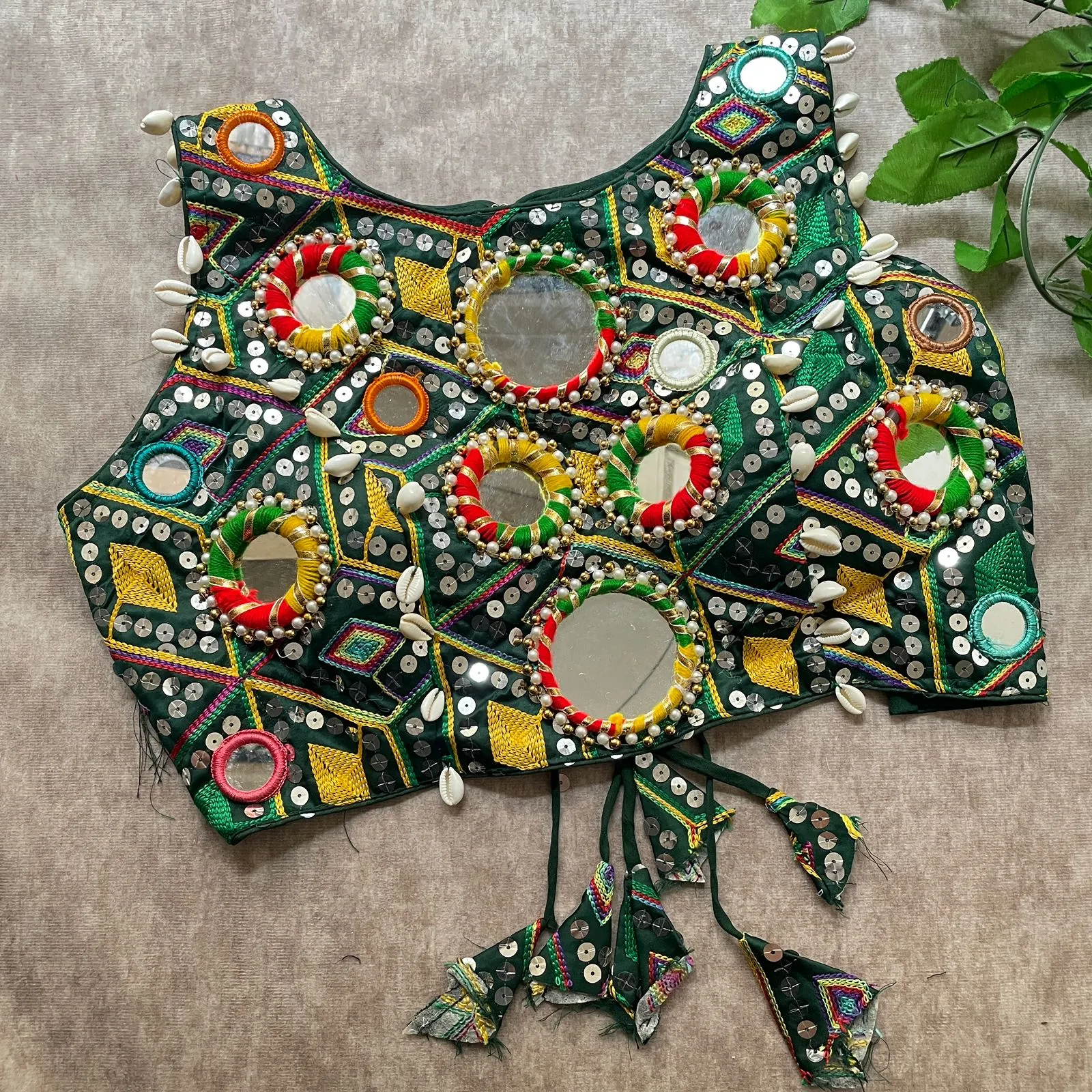 Traditional Kodi Work Blouse for Navratri